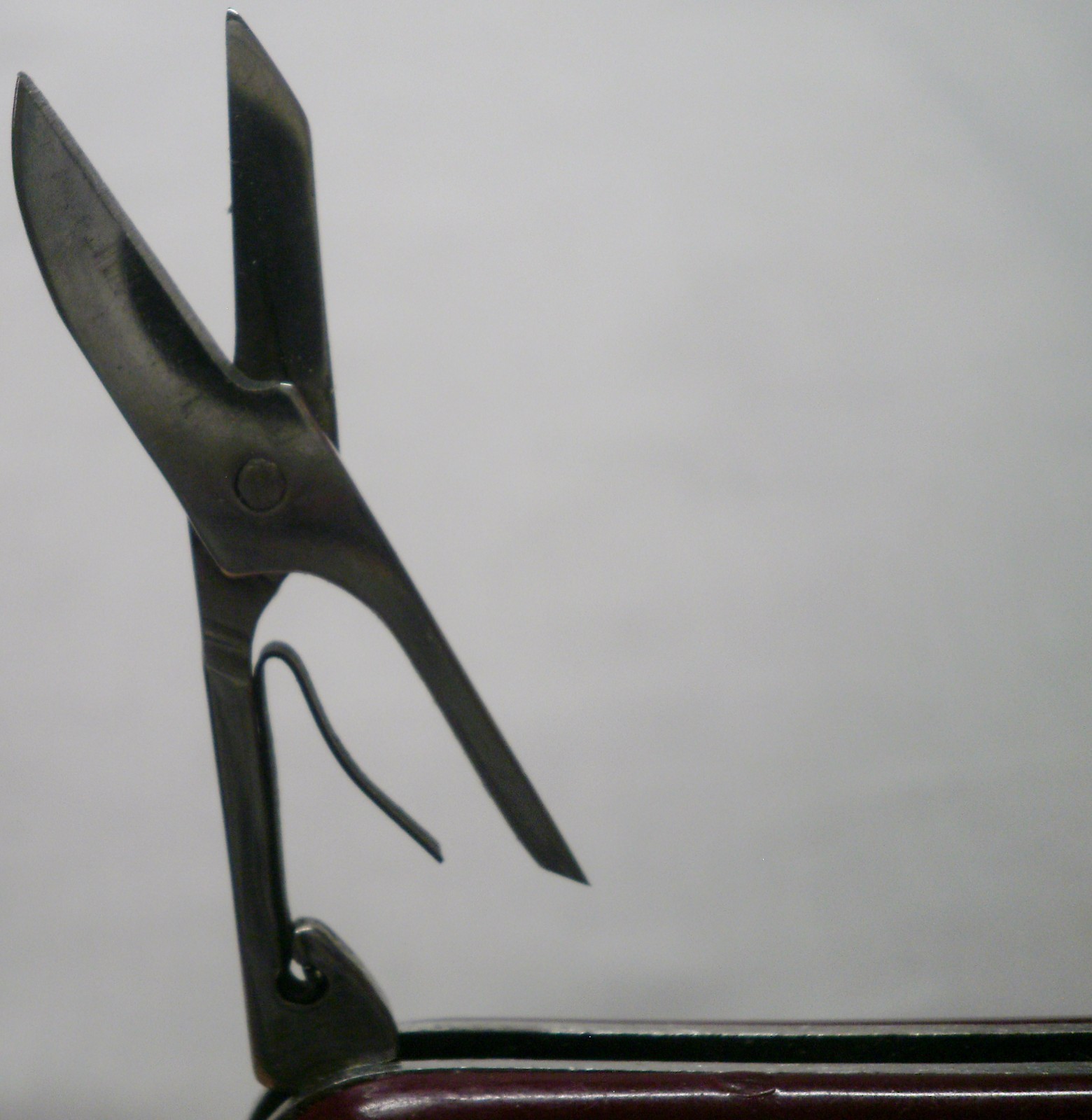 Vintage Utility Pocket Knife File Scissors Tweezers Toothpick Key Ring