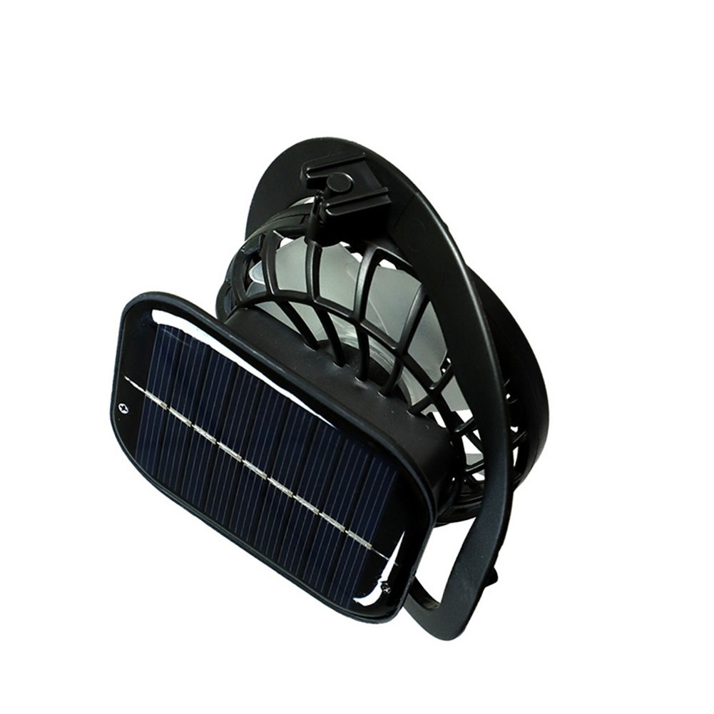 Portable Solar Powered Fan Hat with USB Charging Option for Outdoor Adventures