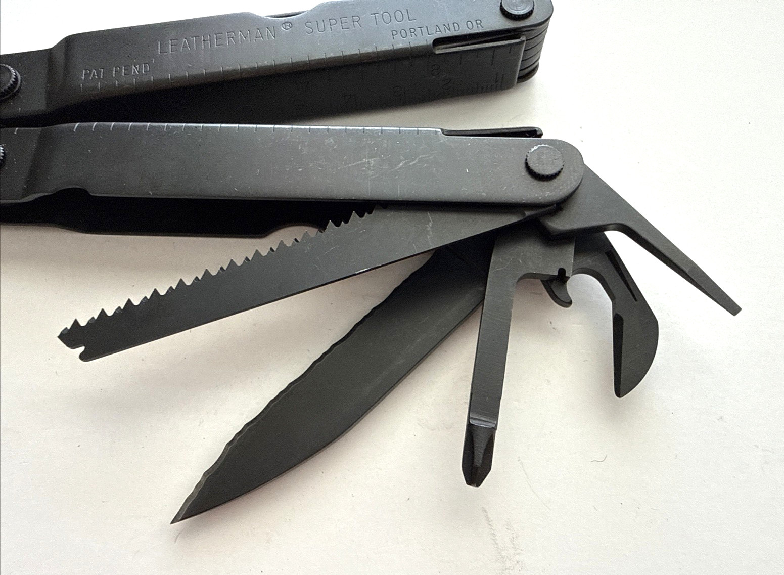 Leatherman Super Tool Multi-Tool Black With Nylon Sheath USA