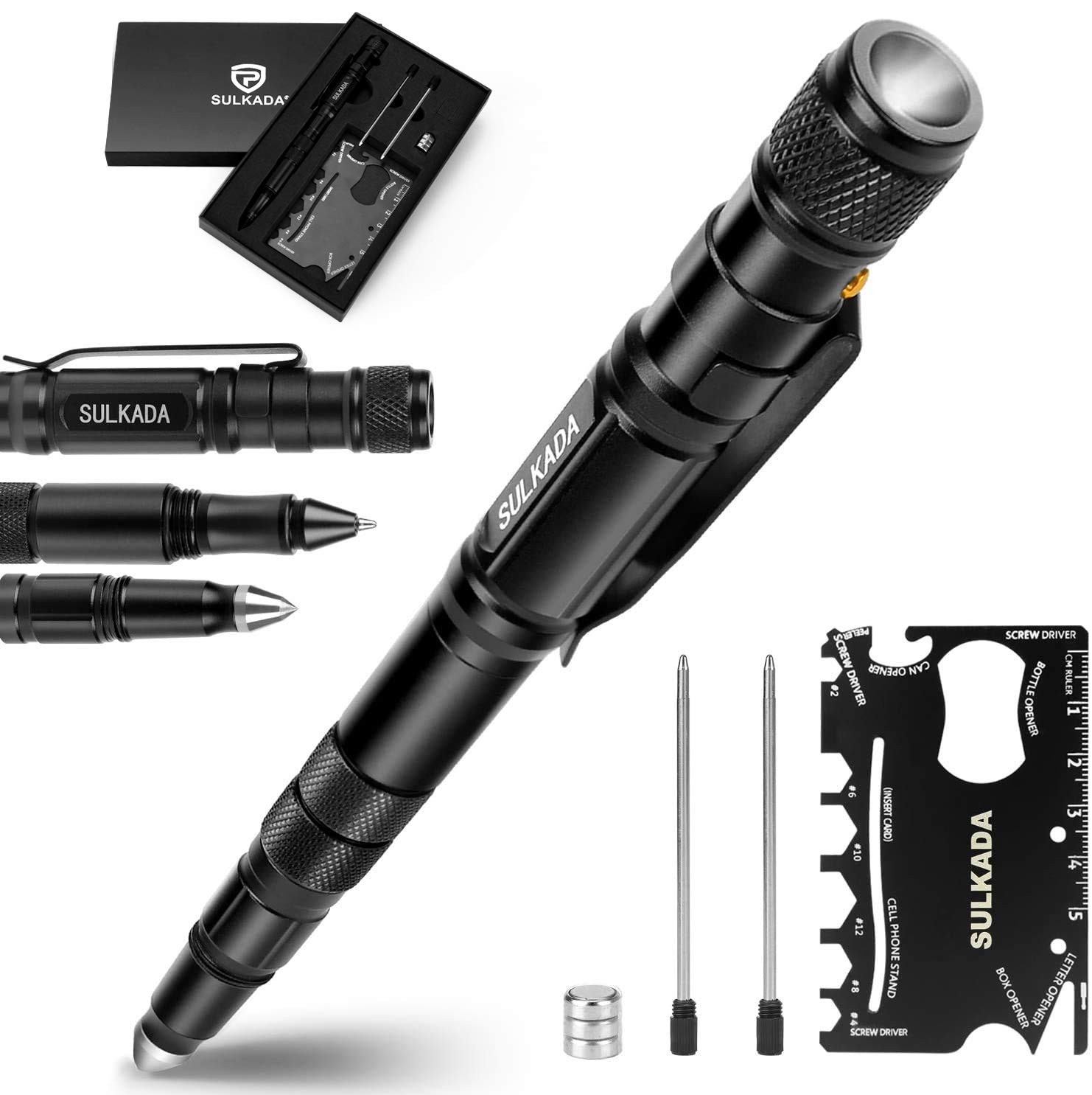 Gift for Men , Tactical Pen Gift Set, Cool Gadget Stocking Stuffer,Unique Gif…