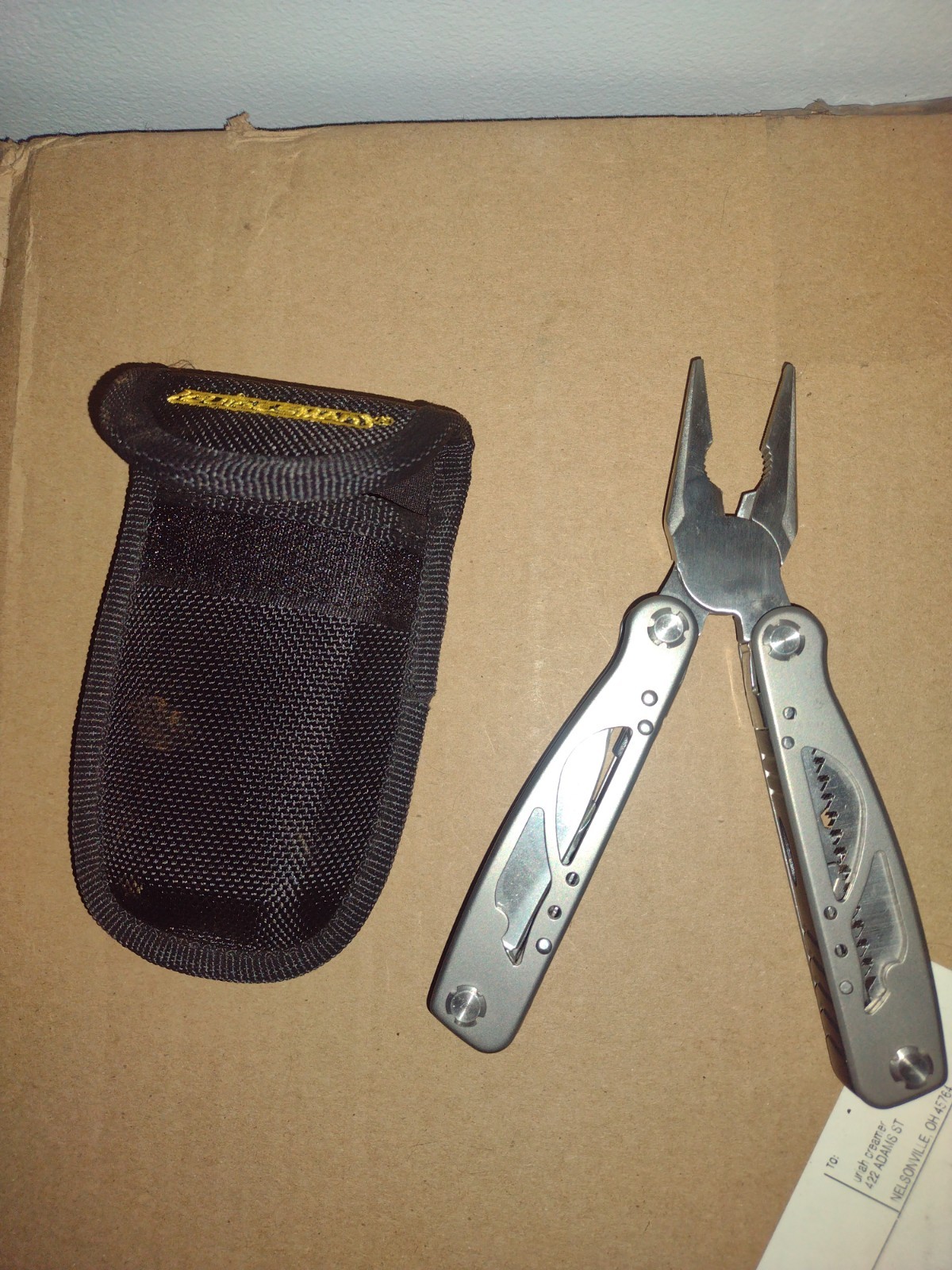 Guidesman Multi Tool W/Belt Pouch Fishing-Hunting-Camping SUPER CLEAN