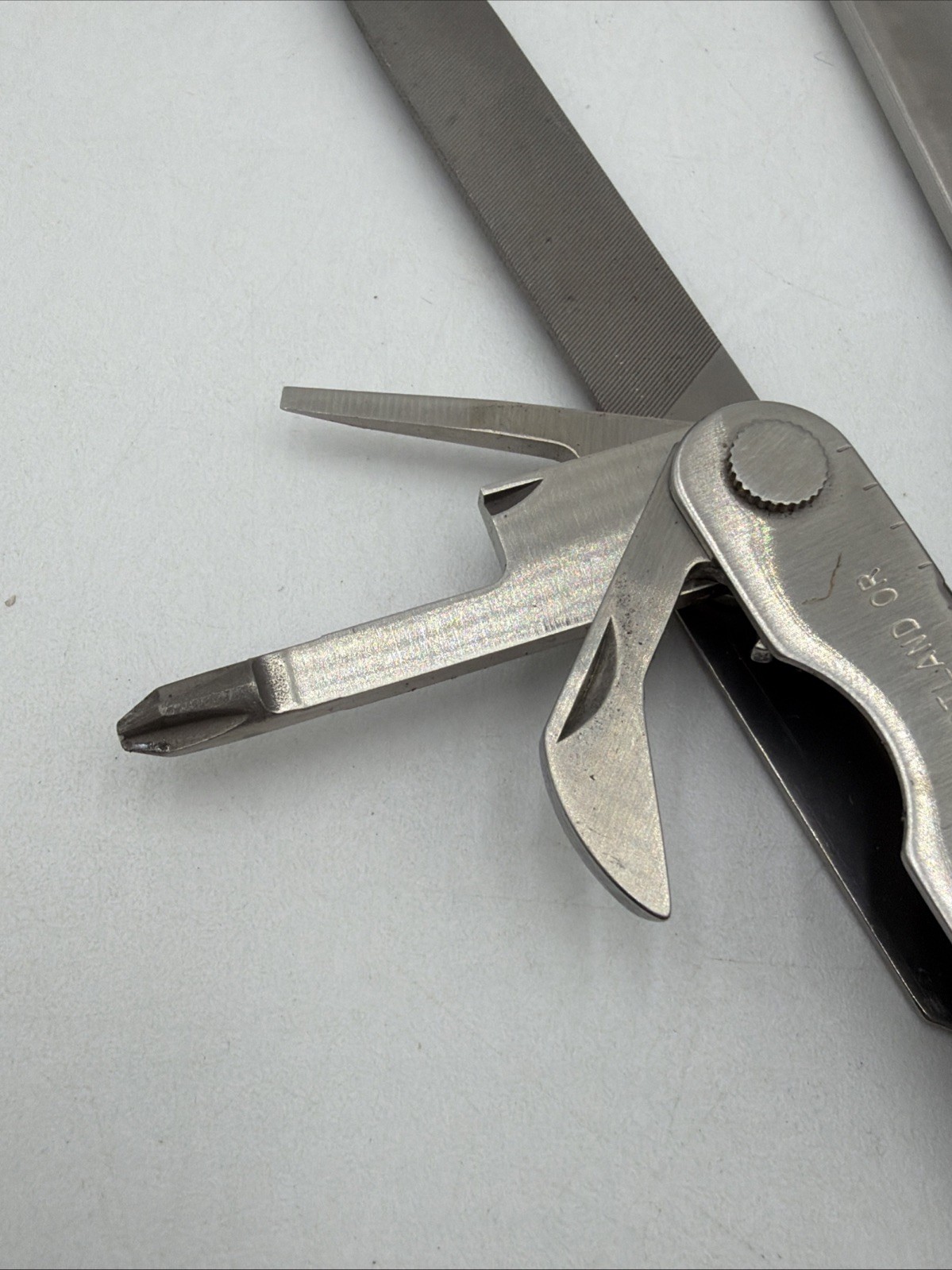 Vintage Original Leatherman Multi Tool Portland OR Leather Sheath USA