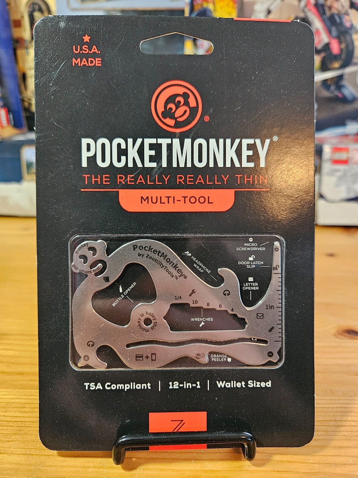 12 in 1 Pocket Monkey– A Credit Card Sized Multitool