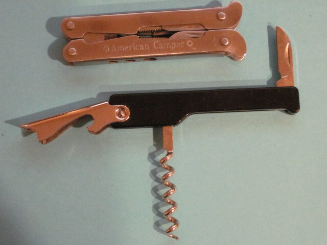 Camping Tool Set – American Camper Multi Tool and a bottle – can opener!
