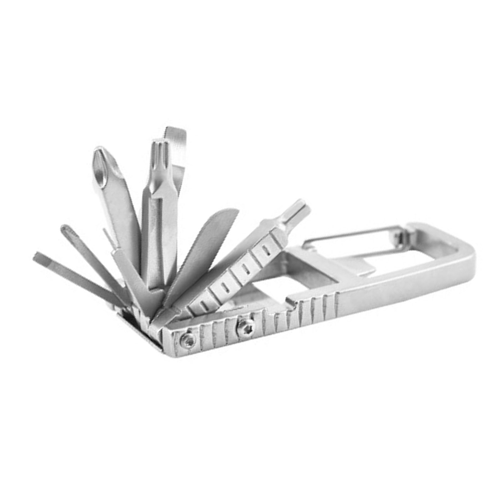 Multitool Keychain Screwdriver 12 In 1 For Outdoor Activities