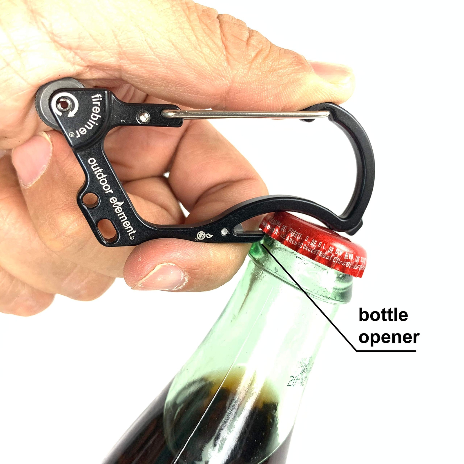 Black Forest 6 in 1 Multitool Firebiner Keychain Carabiner Bottle Opener EDC …