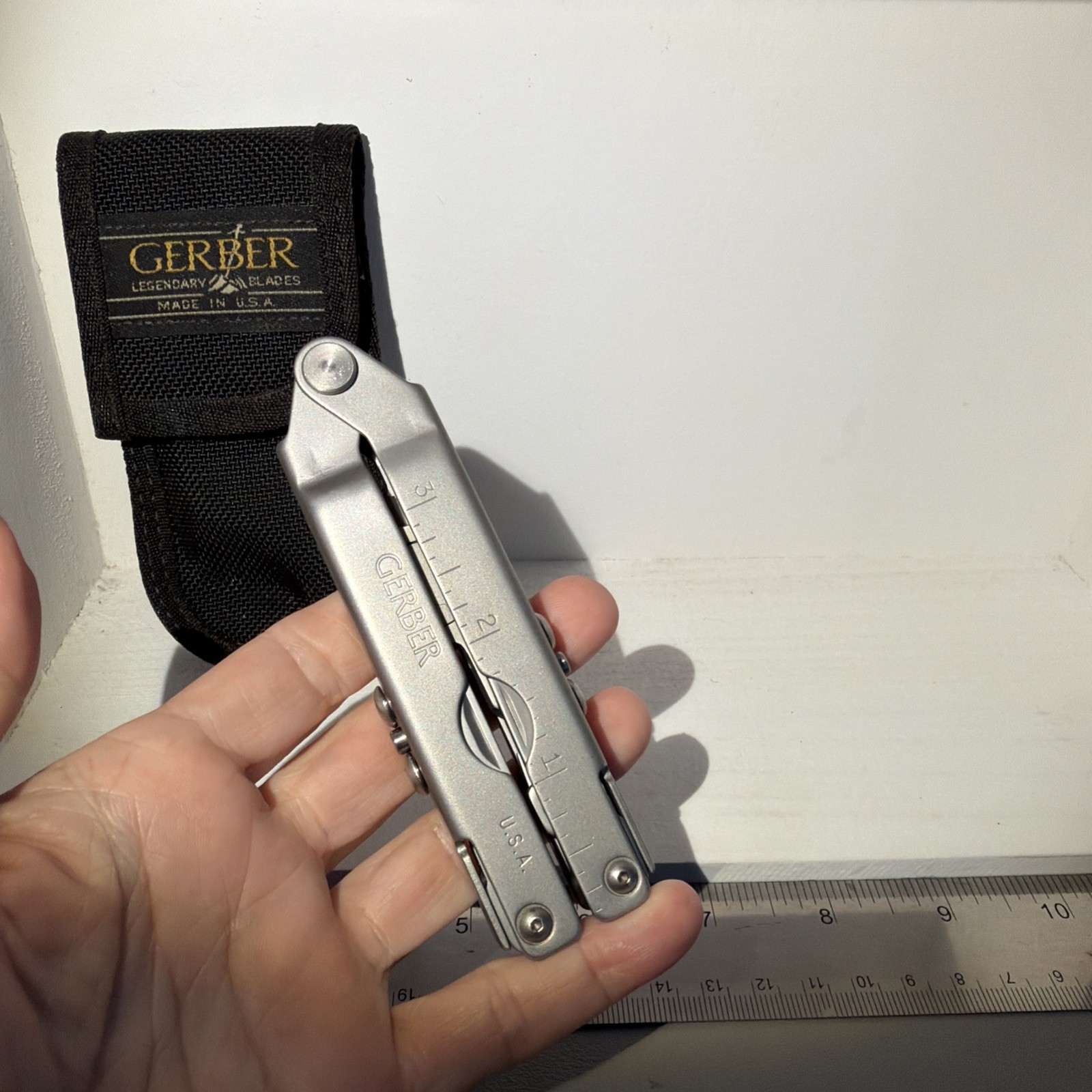 Gerber Multi-lock/Pliers Pocket Tool Kit with Carrying Pouch
