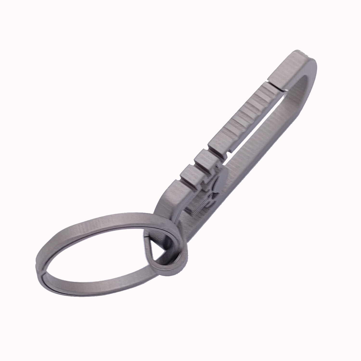 Titanium Alloy Skull Quick Release Hanging Buckle Car Keychain Key Ring EDC Gift