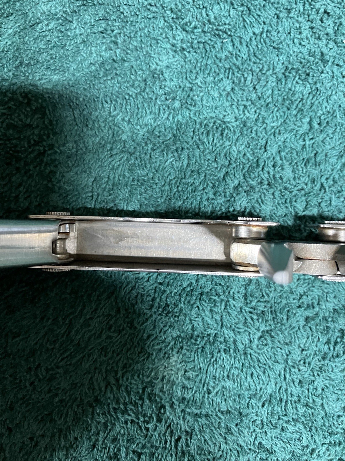 Leatherman MINI TOOL multitool. US PAT PEND on One Side 1986-88
