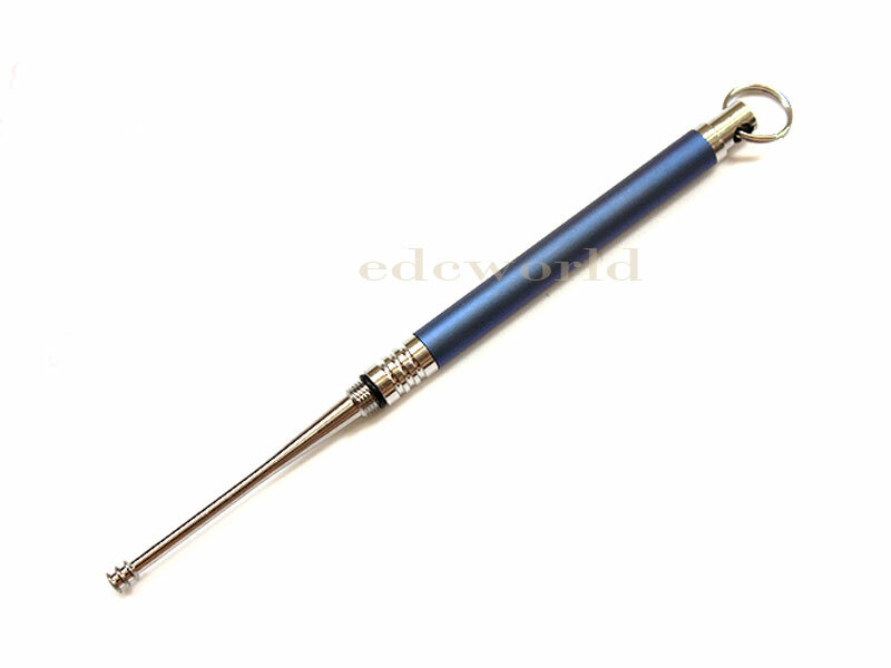 Titanium Ti Portable Ear Care Tool Cleaner Earwax Remover Earpick Curette EDC