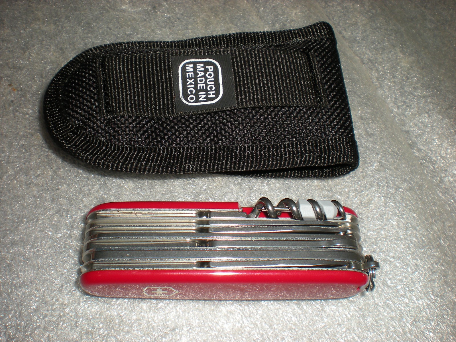 OEM Victorinox Officier Suisse Red Swiss Made Army Knife Multi Tool Saw Scissors