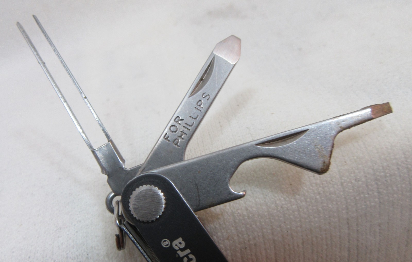 Leatherman Micra Gray Multi-Tool USA Inscribed Handle