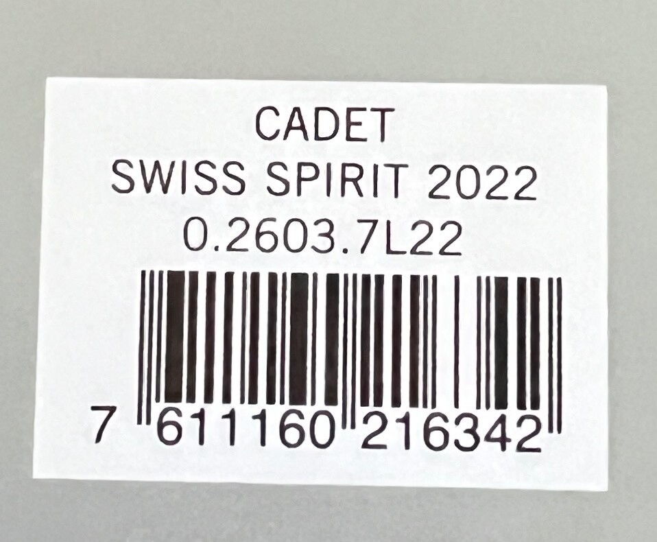 Swiss Army Knife 2022 Swiss Spirit Cadet, 84mm Victorinox 0.2603.7L22 New In Box
