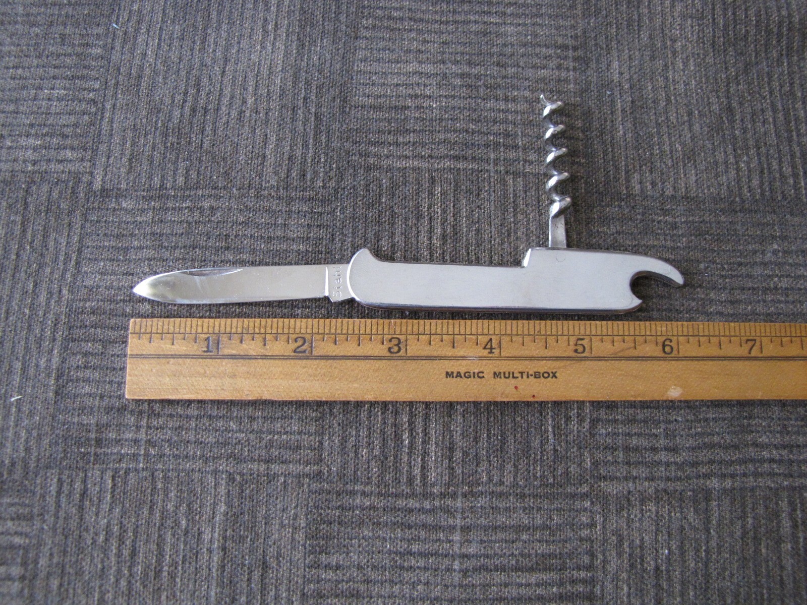 MULTI TOOLS – 1 Helping Hand and 1 STAHL Multi Tools Stainless Steel – Lot of 2