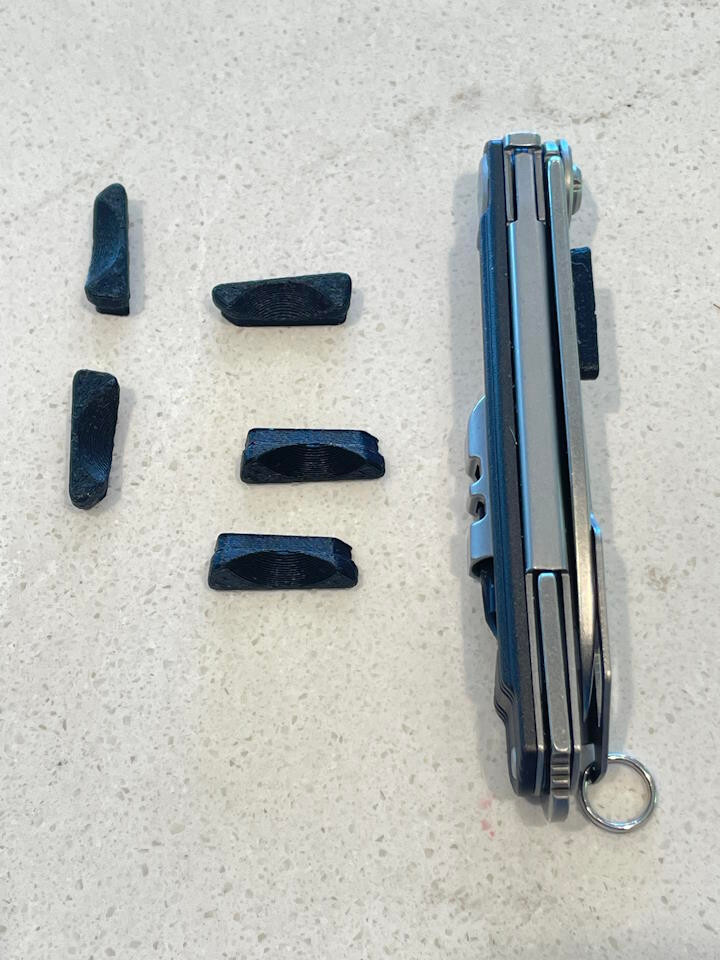 Pocket clip and Thumb stud for Gerber Armbar SLIM Series EDC Tool knives