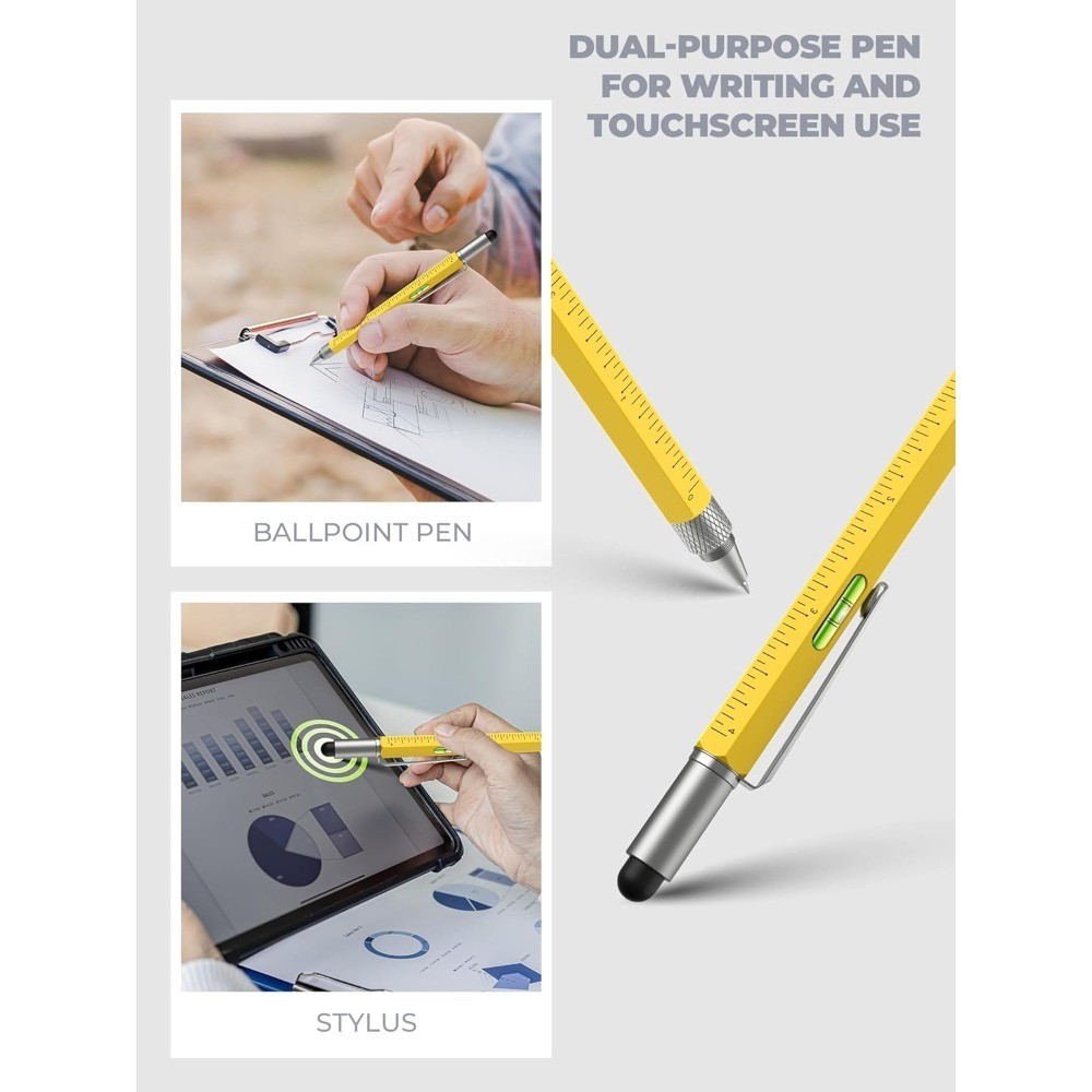 Multitool Pen for Men Christmas Stocking Stuffers Unique Gifts for Dads Grandpas