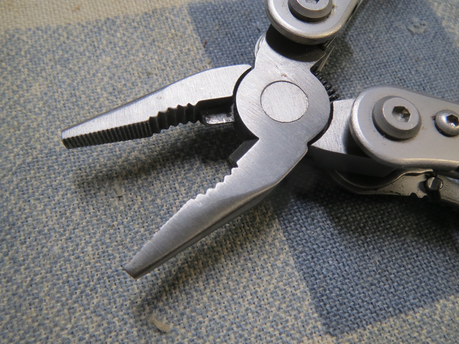 Used Small Stainless Multi-Tool 2 13/16 inch folded length