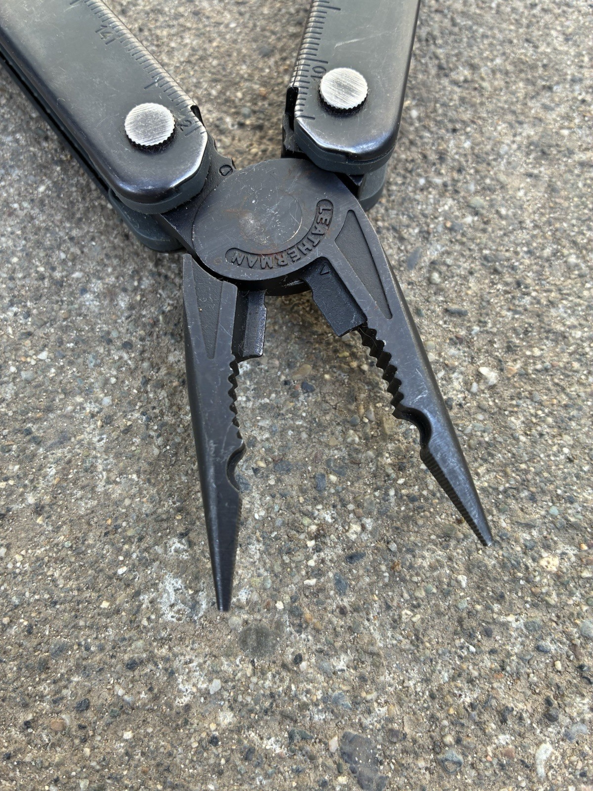 Black Oxide Leatherman Core Multitool Knife Lot wtfh Rare Cap Crimper Pliers