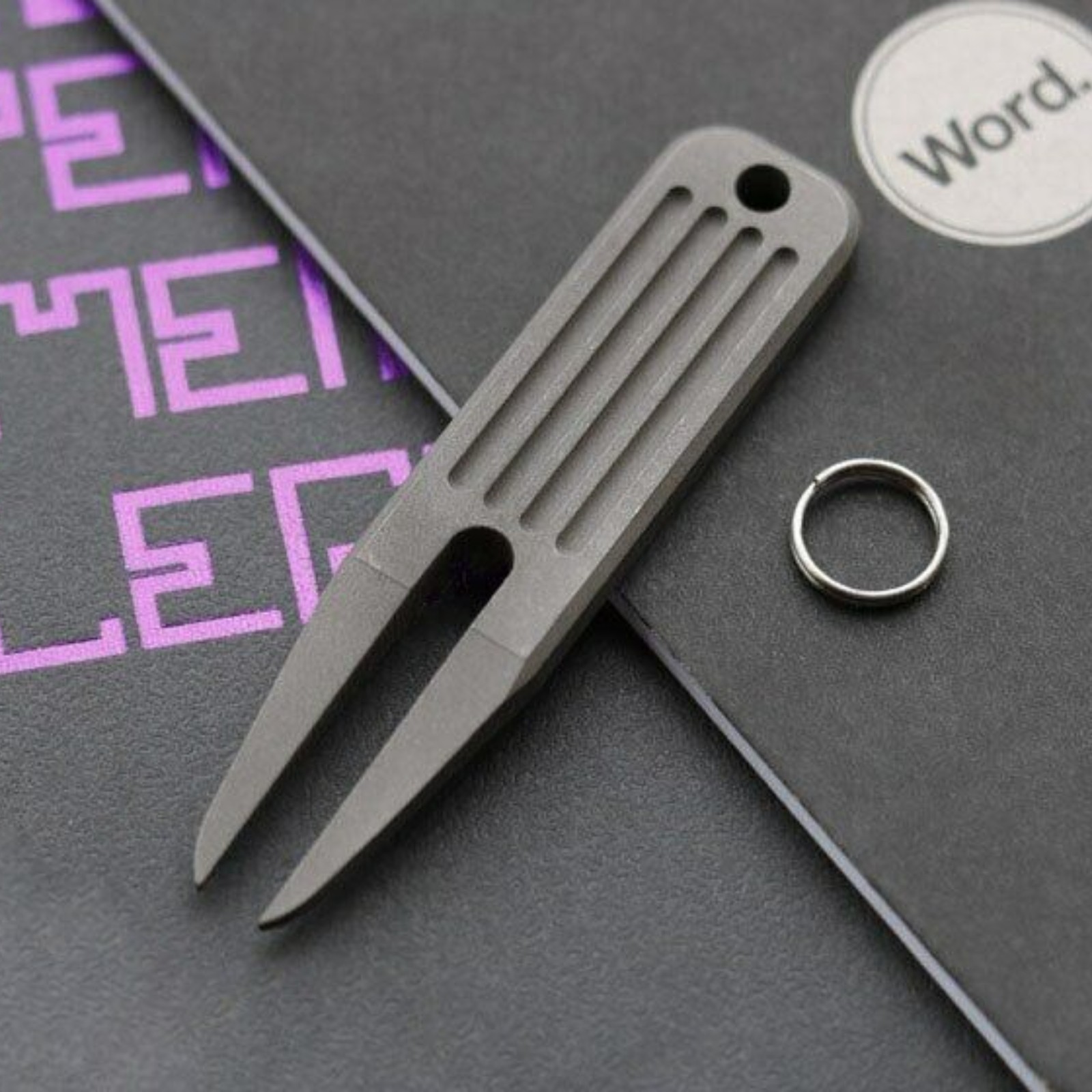 Brand New High Quality 1 Piece Titanium Alloy TC4 Golf Divot Tools