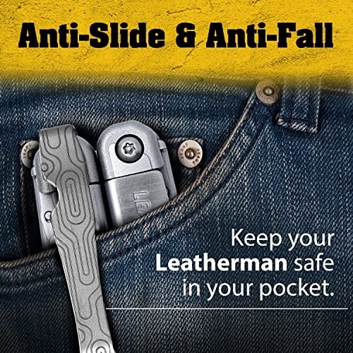 Pocket Clip for Leatherman Wave, Wave Plus, Surge, Charge AL – Titanium TC4 – Qu