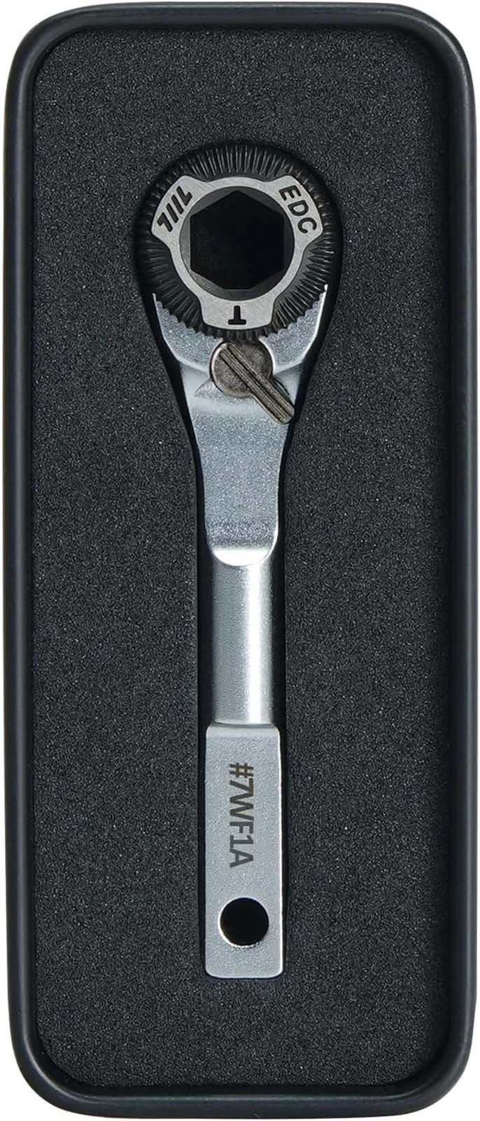 711L EDC Ratchet Wrench for Leatherman Multitools MK2 – Compact Flat End Screwdr
