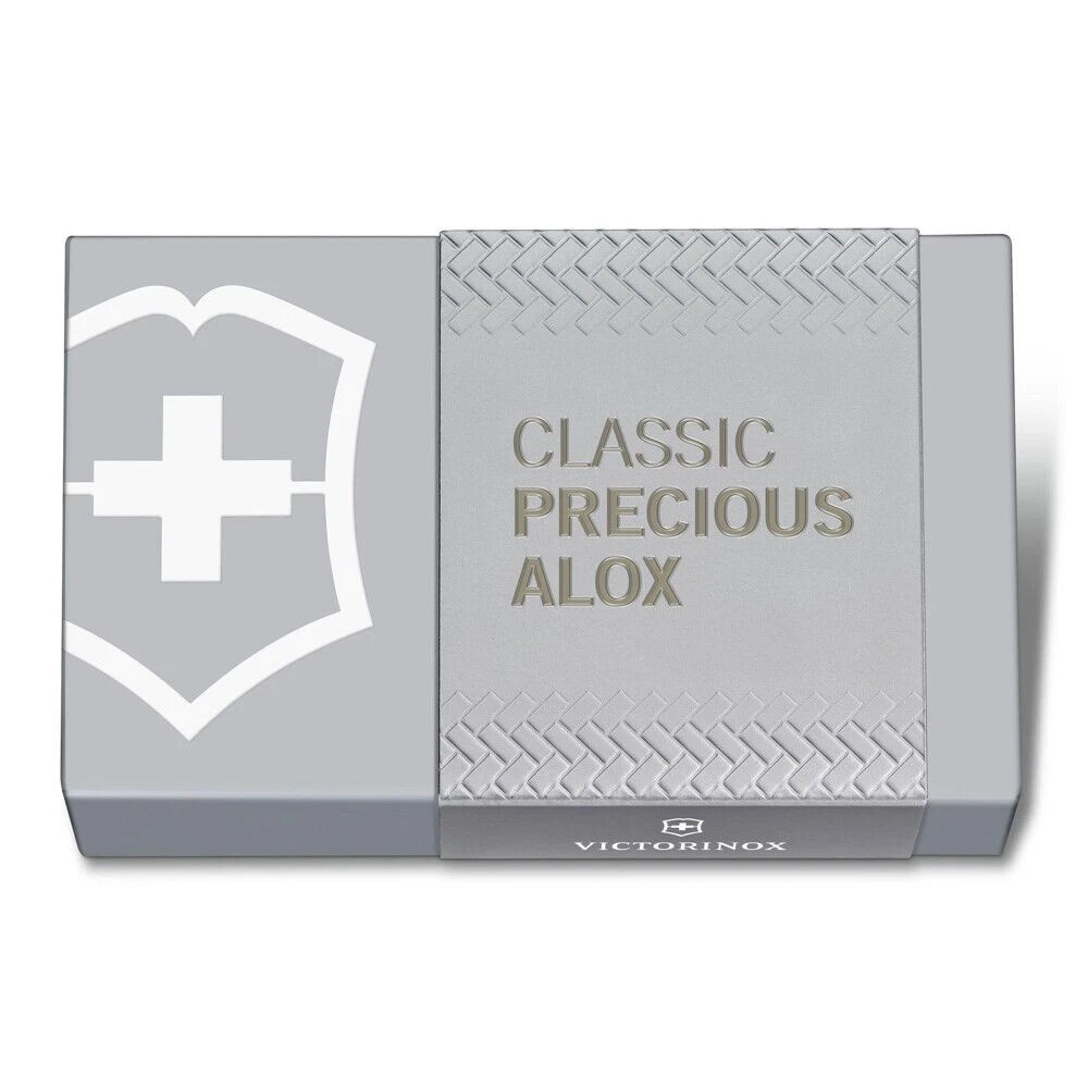 Victorinox Swiss Army Classic SD Precious Alox Grey Pocket Knife
