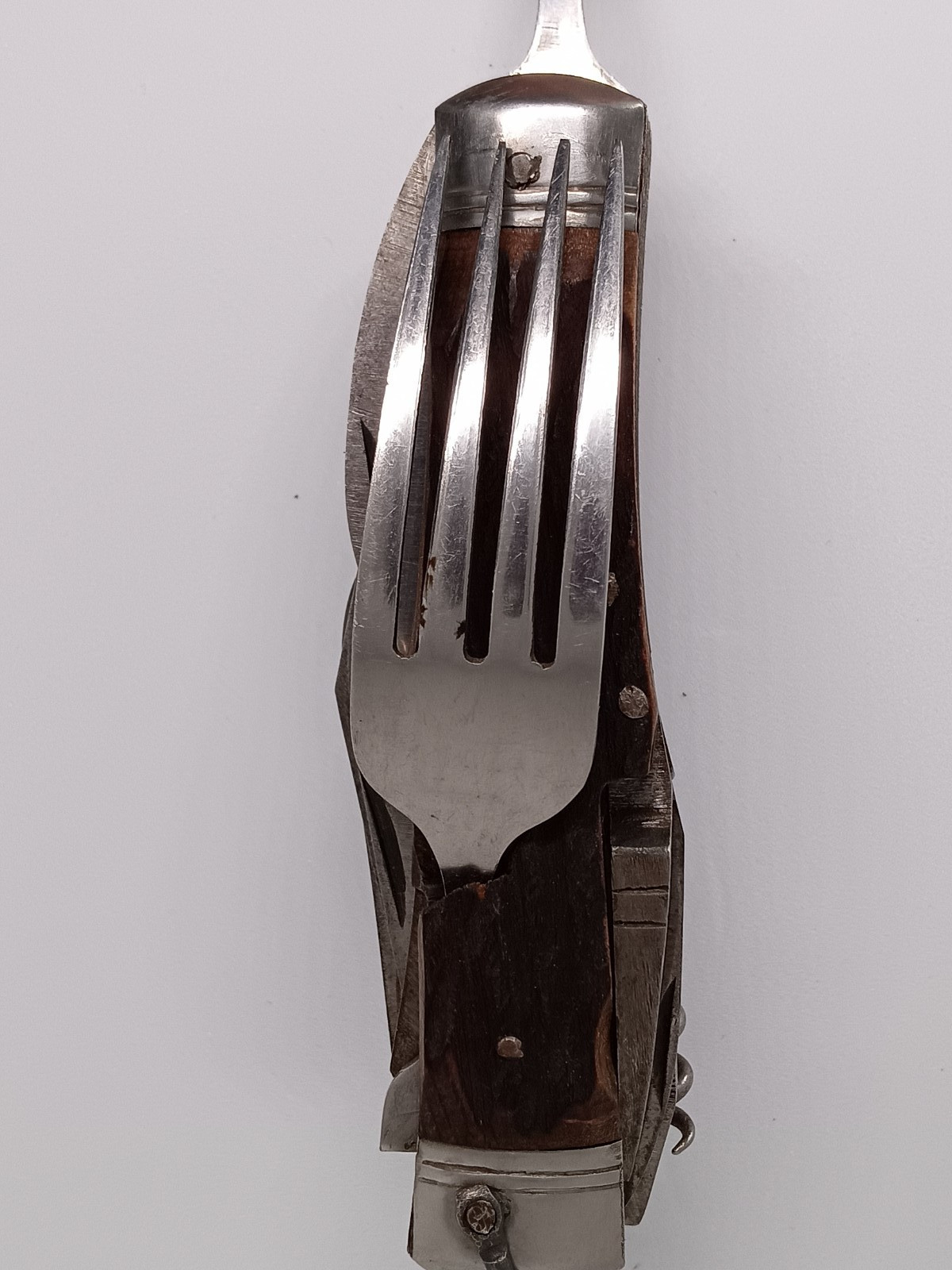 Vintage Hobo Multi-Tool Camping Knife Stainless Utensils & Survival Tools JAPAN
