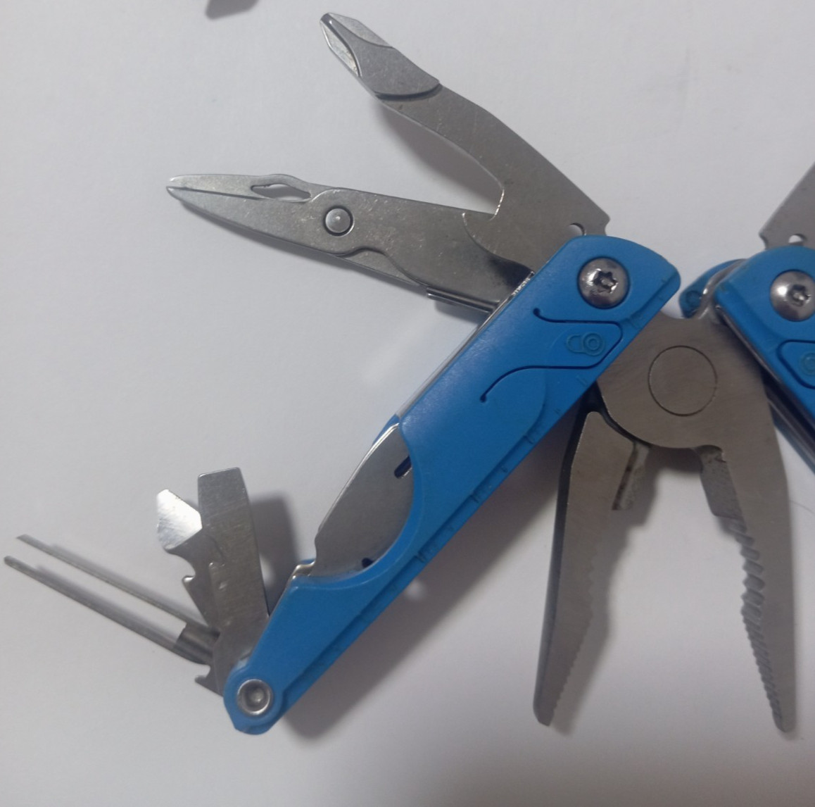 🔥🔥🔥 Leatherman Leap Blue Multi Tool Retired Very Rare