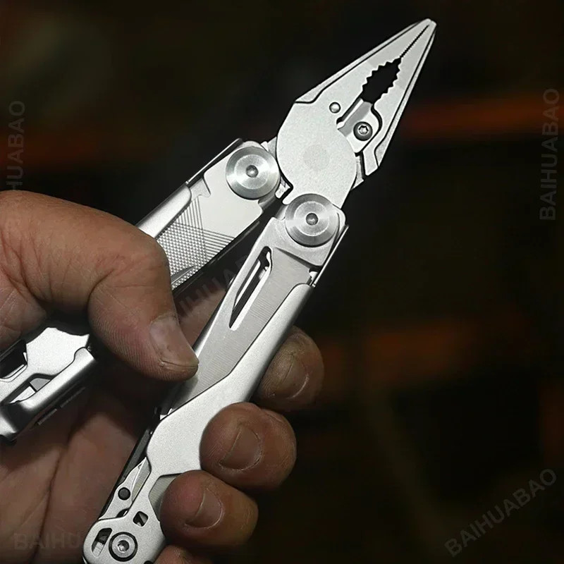 BHBT 19 in 1 Multitool Pliers Folding Knife Multi Tool Hoxagon Wrench Outdoor Ca