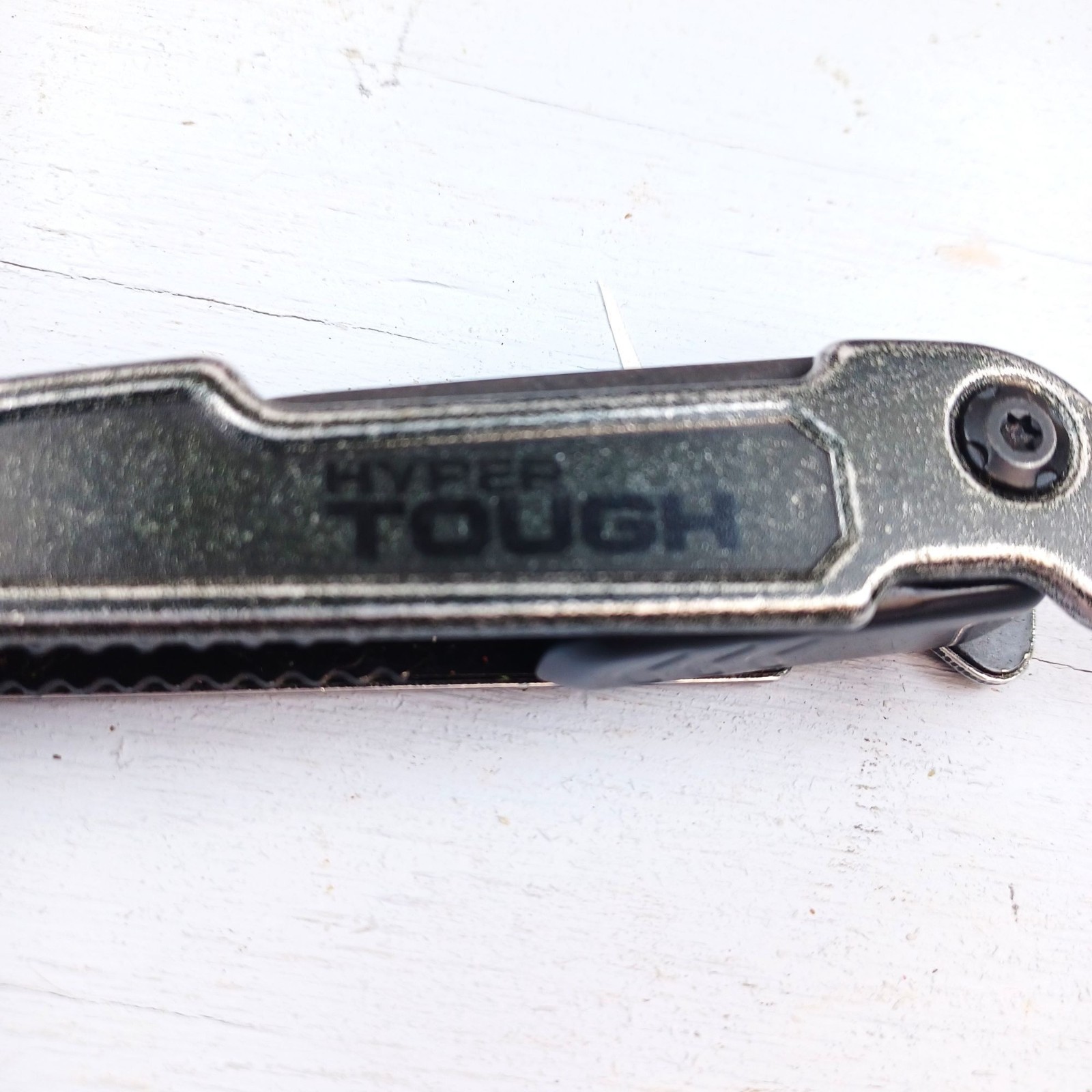 Hyper Tough Multitool Folding Pliers Pocket Tool Stainless Steel Belt Clip