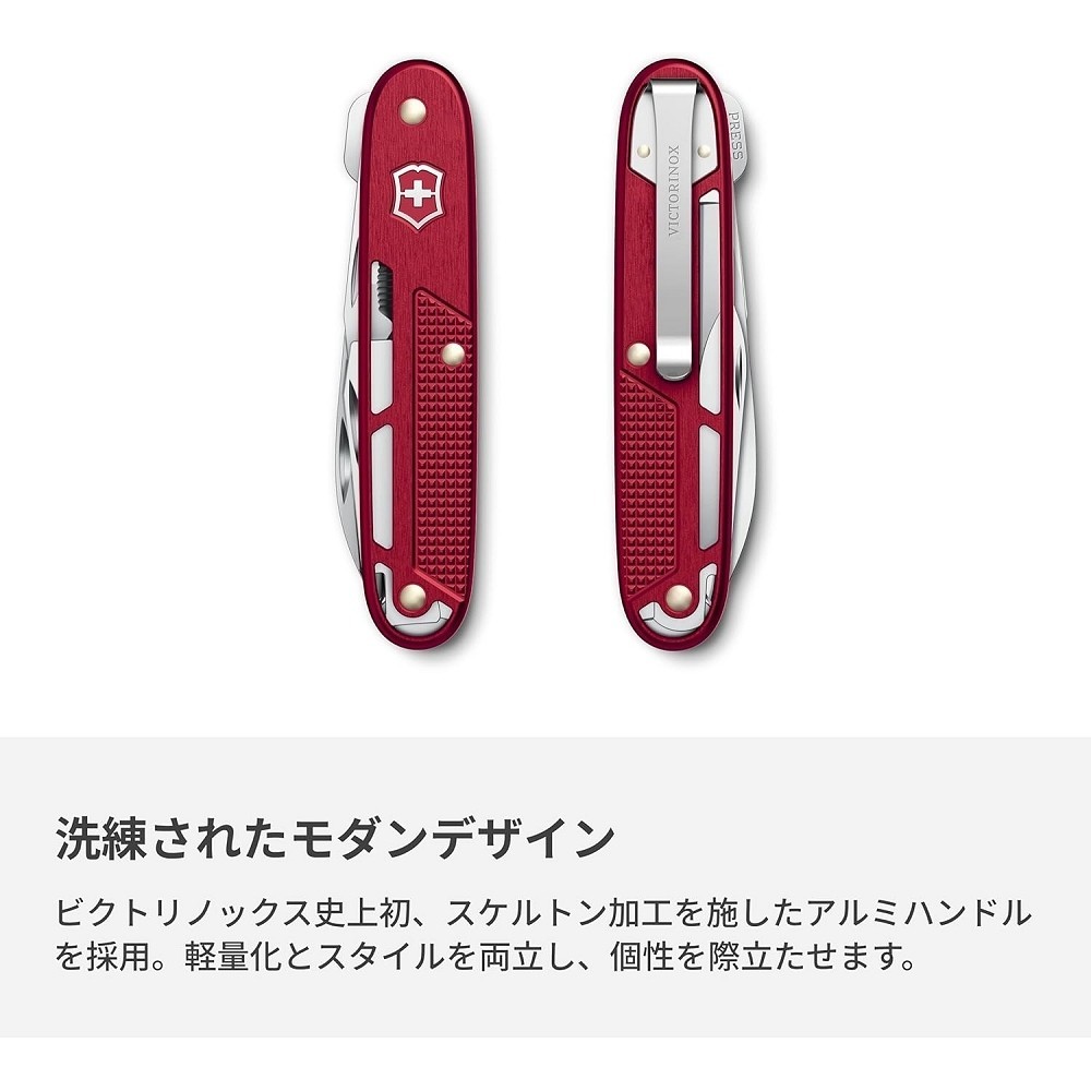 NEW VICTORINOX ALOX Refined Synergy X Red Multi-Tool Knife Perfect 10 Functions