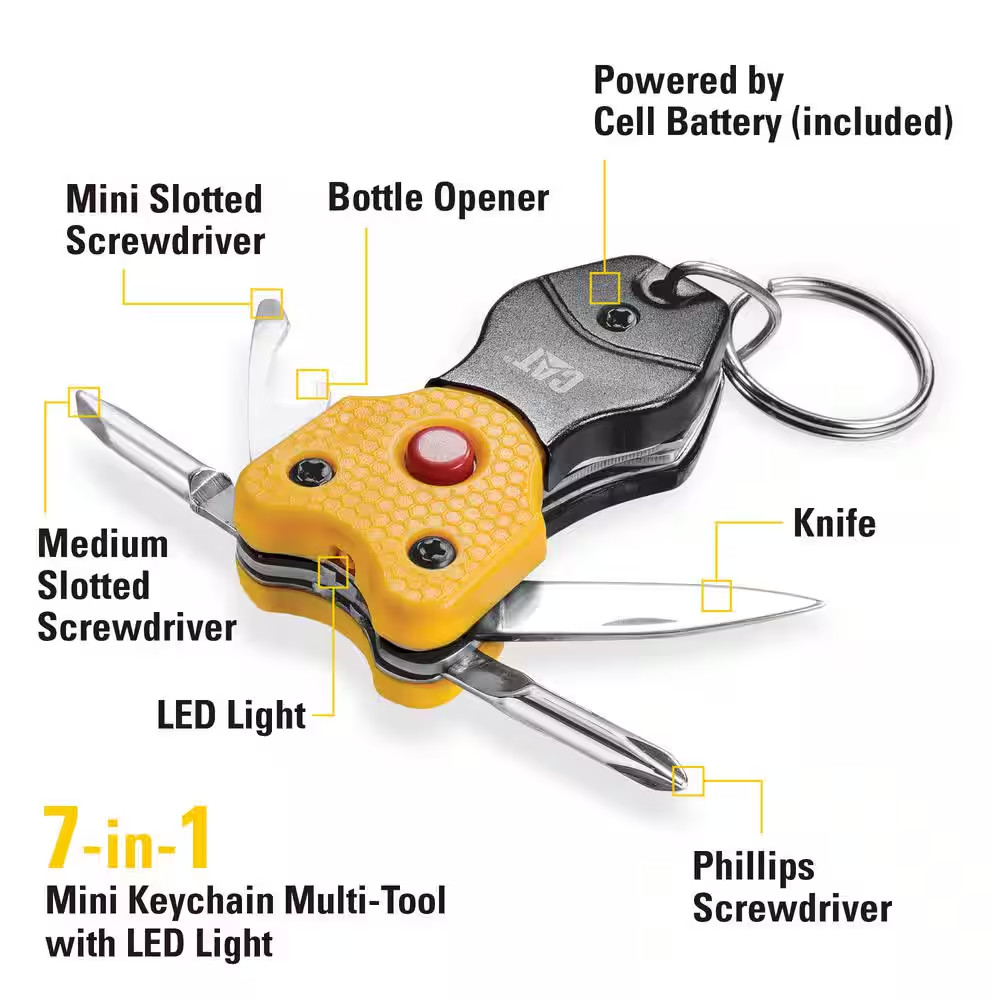 12-In-1 Multi-Tool, Knife and Multi-Tool Key Chain Gift Box Set (3-Piece)