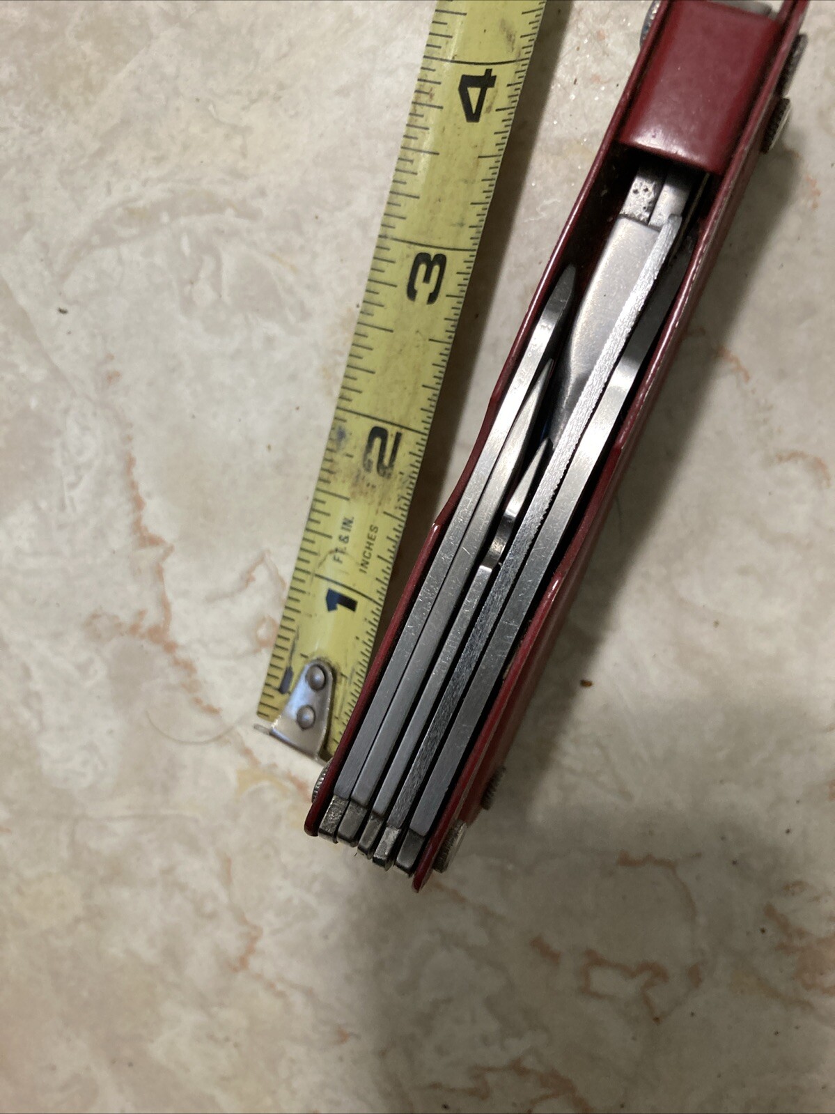 Outdoor Survival Stainless Multi Tool Plier 10 In 1 Compact Knife Saw Wrench