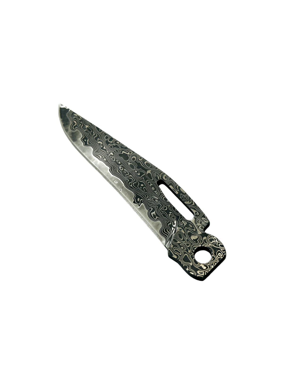 Durable VG10 Damascus Replacement Main Blade for Leatherman SURGE