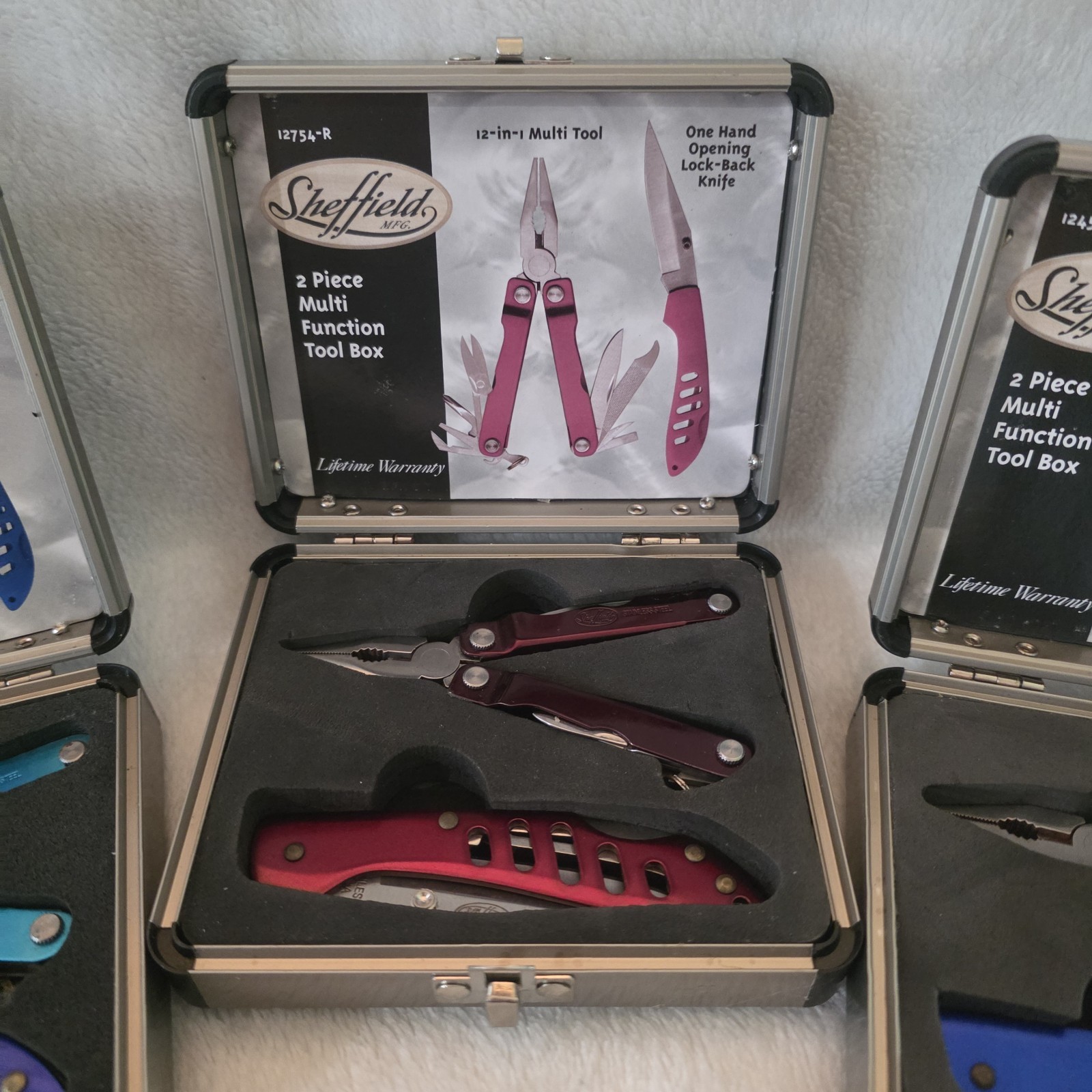 Sheffield 12-in-1 Multi-Tool Kits [SET OF 3]