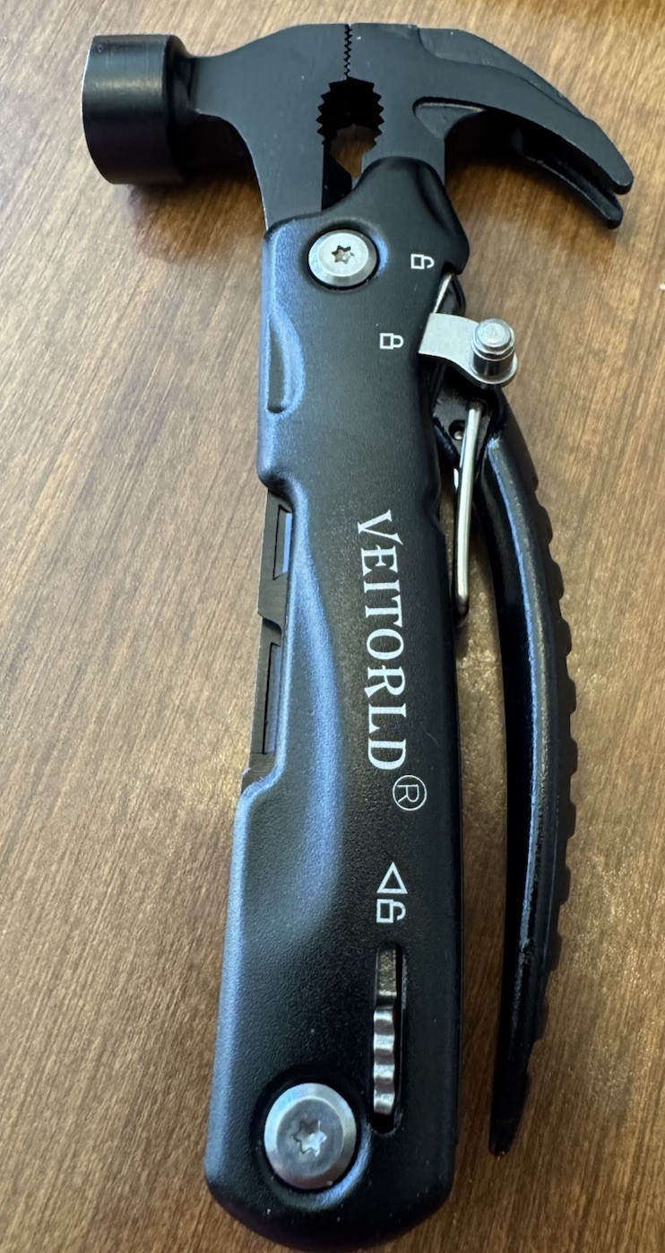 Veitorld Multitool With Hammer And Sheath Gifts For Him
