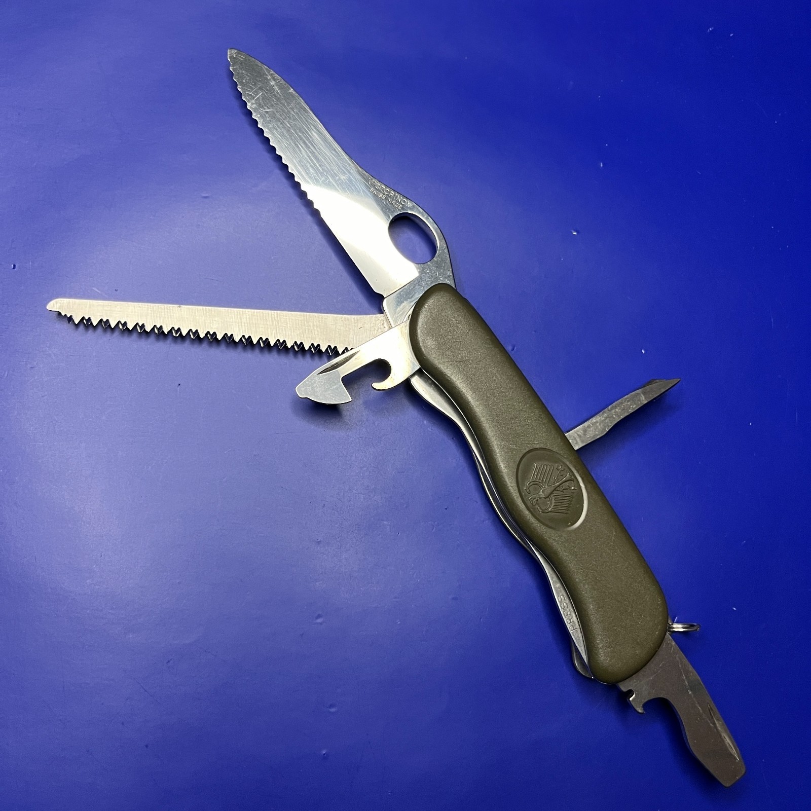 Victorinox German Army Knife GAK One Hand Trekker Multitool