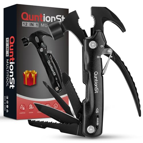 Gifts for Men,12-in-1 Hammer Multitool, Stocking Stuffers for Men,Christmas