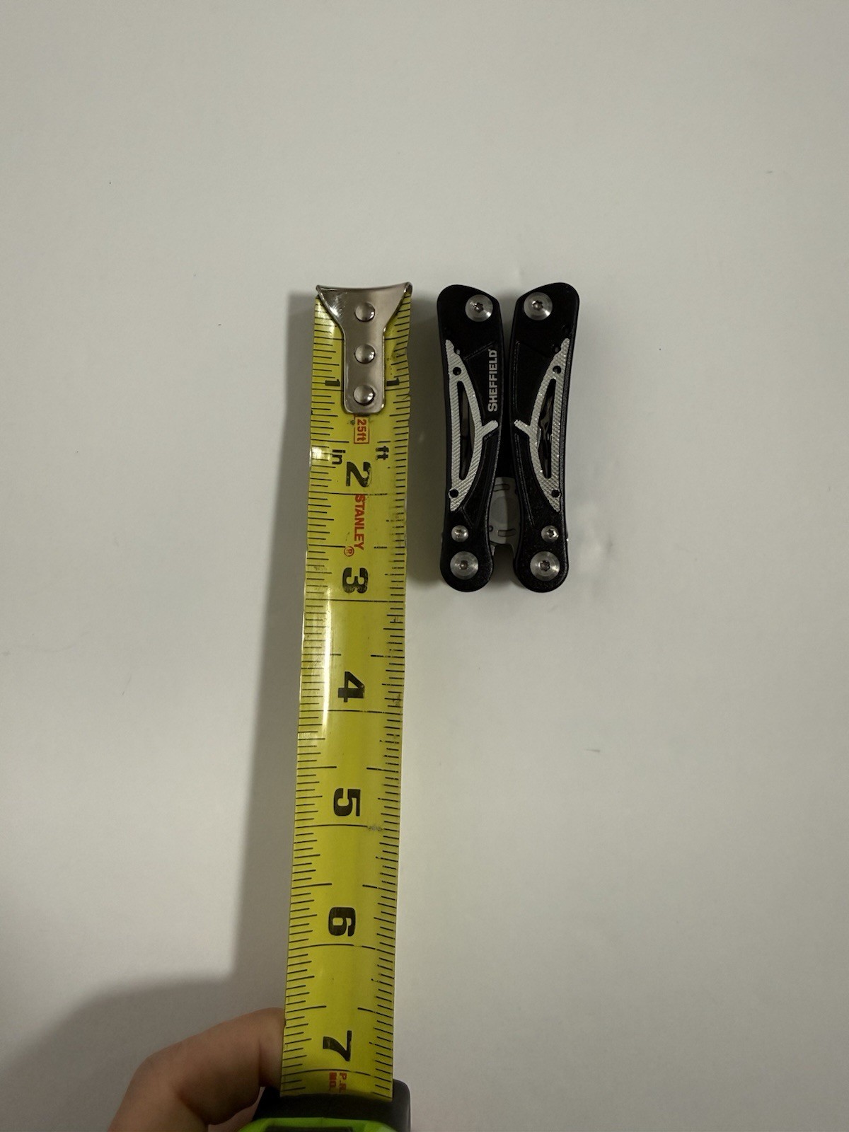 Sheffield Multi Tool Pliers Pocket Knife Screwdriver EDC Survival Tool W/Sheath