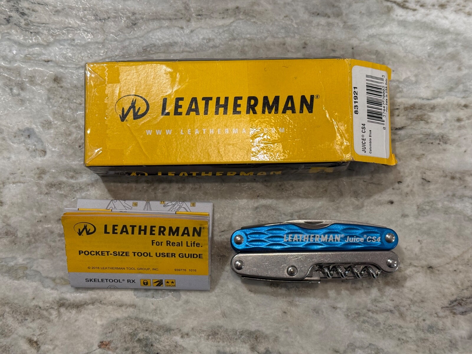 Leatherman Juice CS4 Columbia Blue Discontinued USA