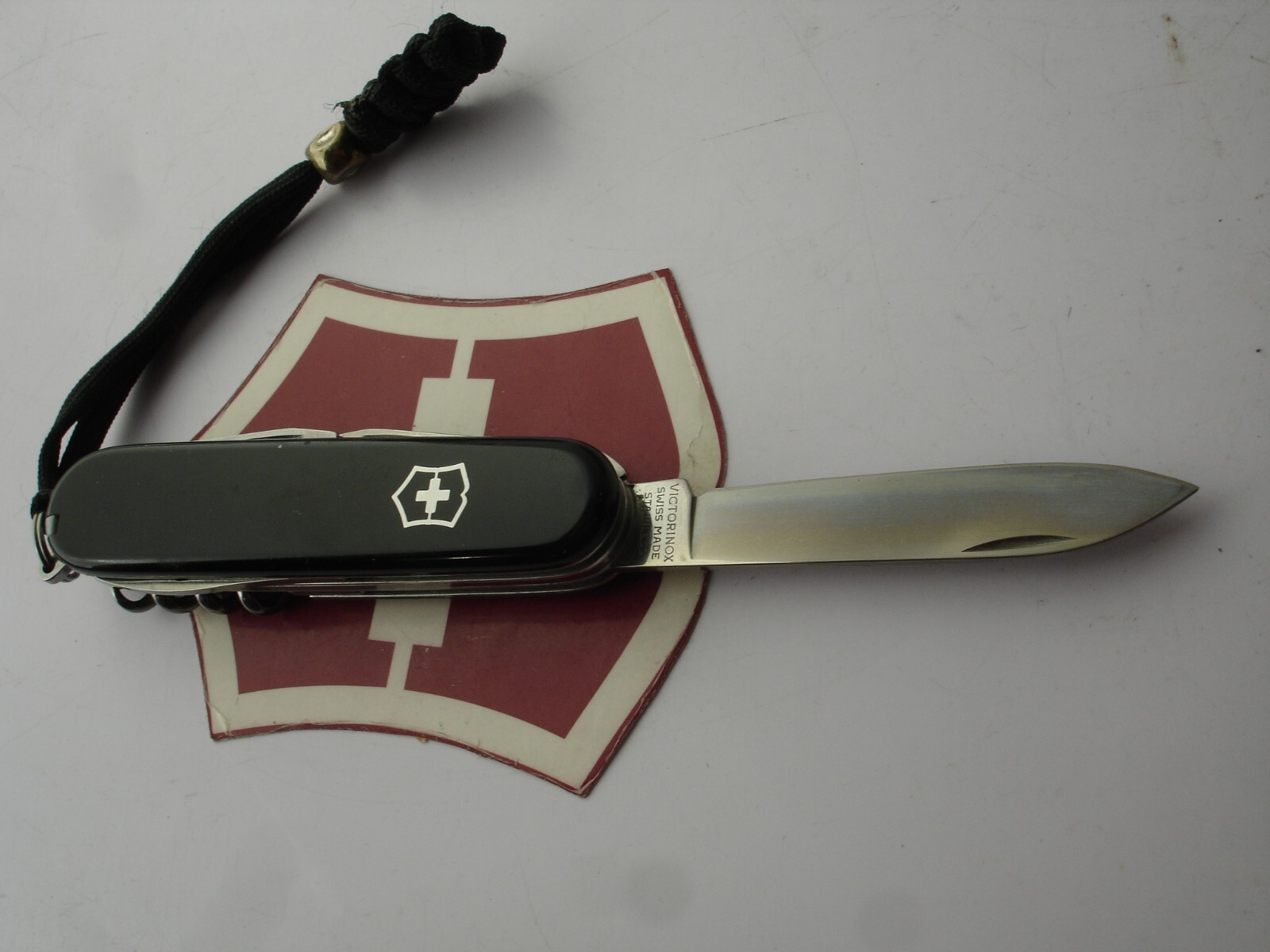 VICTORINOX 91mm BLACK CAMPER 13 FUNCTION EDC OUTDOOR SWISS ARMY POCKET KNIFE