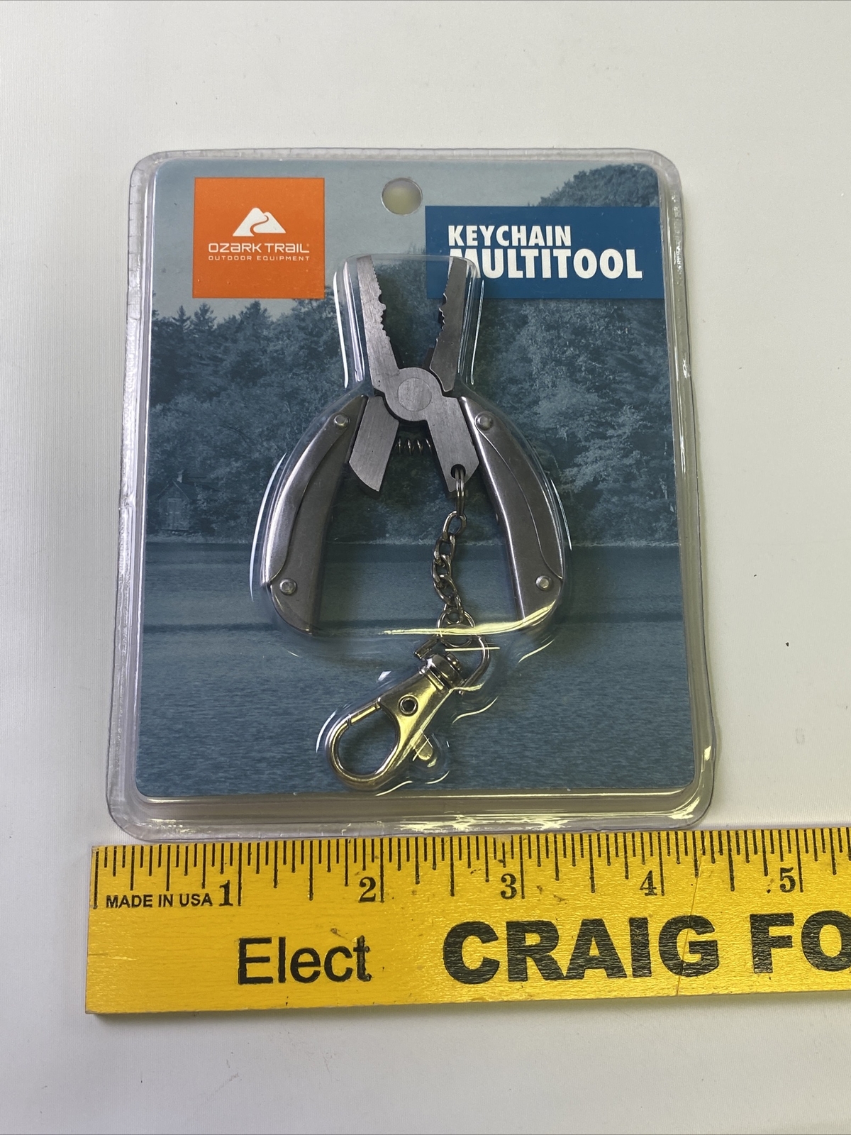 Ozark Trail Multi Tool KeyChain – EDC Bug Out Bag Easy To Carry New
