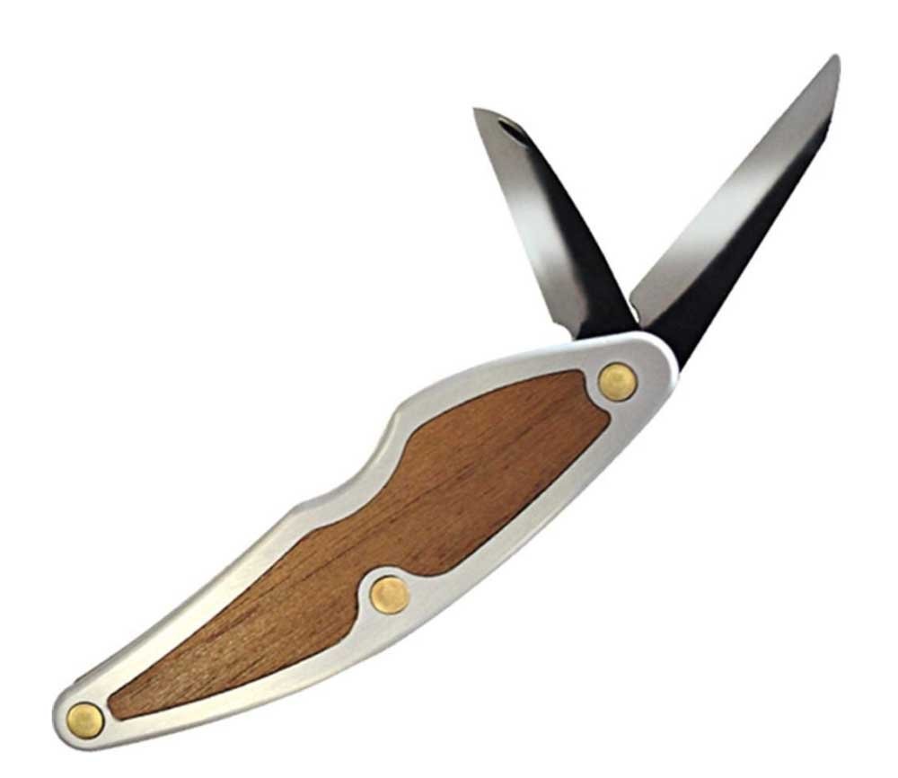 FLEXJKN88 Fixed Blade, Unisex Adult, Silver, One Size