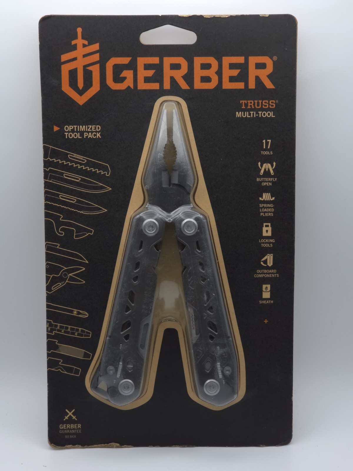 Truss Multi-Tool with Sheath, Stainless Steel 31-003304
