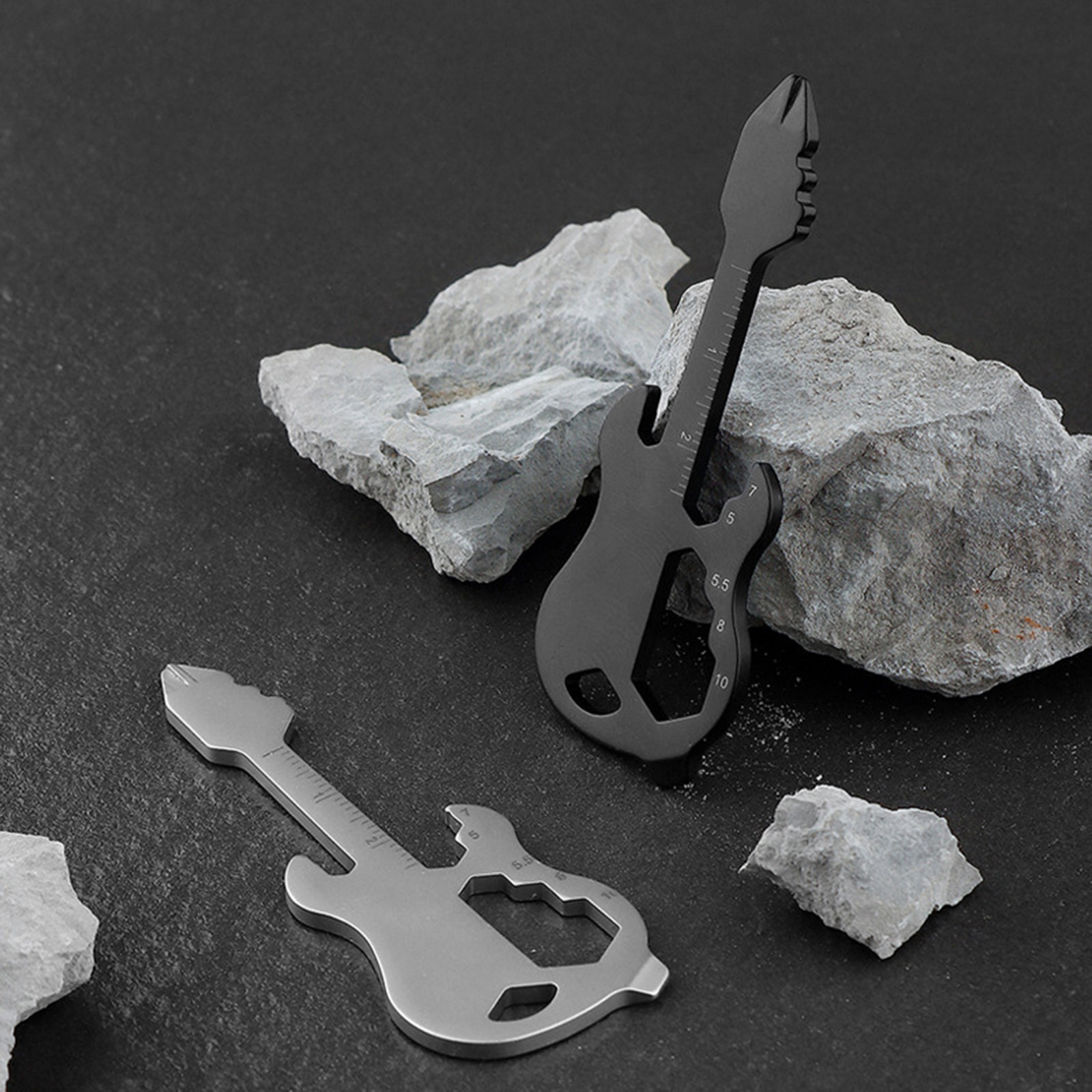 Hiking Outdoor Keychain Multitool Bottle Opener Pocket Stainless Steel