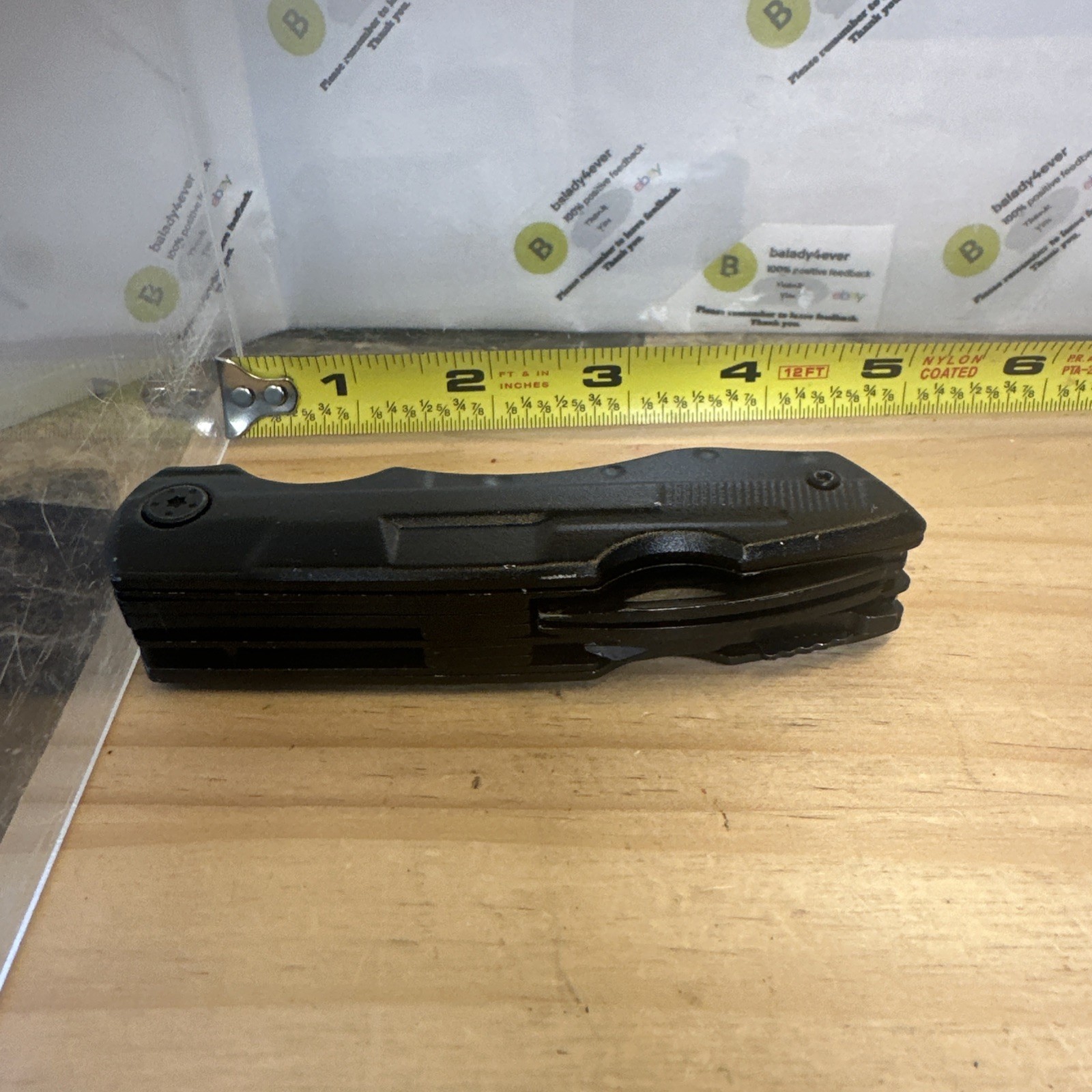 RoverTac 15 in 1 Multitool w/Wire Stripping & 3” Knife