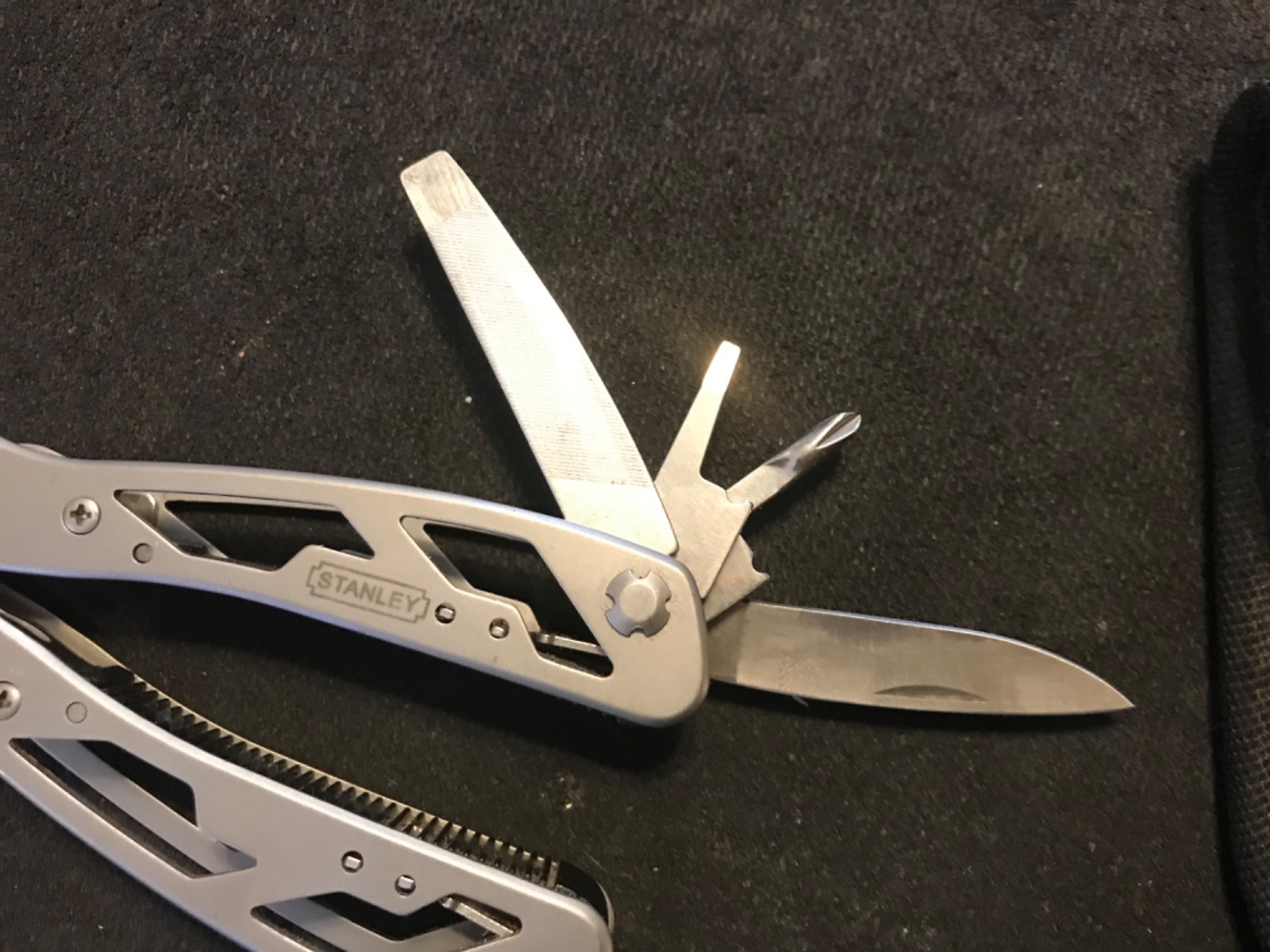 Stanley Tools 12-in-1 Multi-Tools Leatherman Style Plier Set w/ Sheath Case