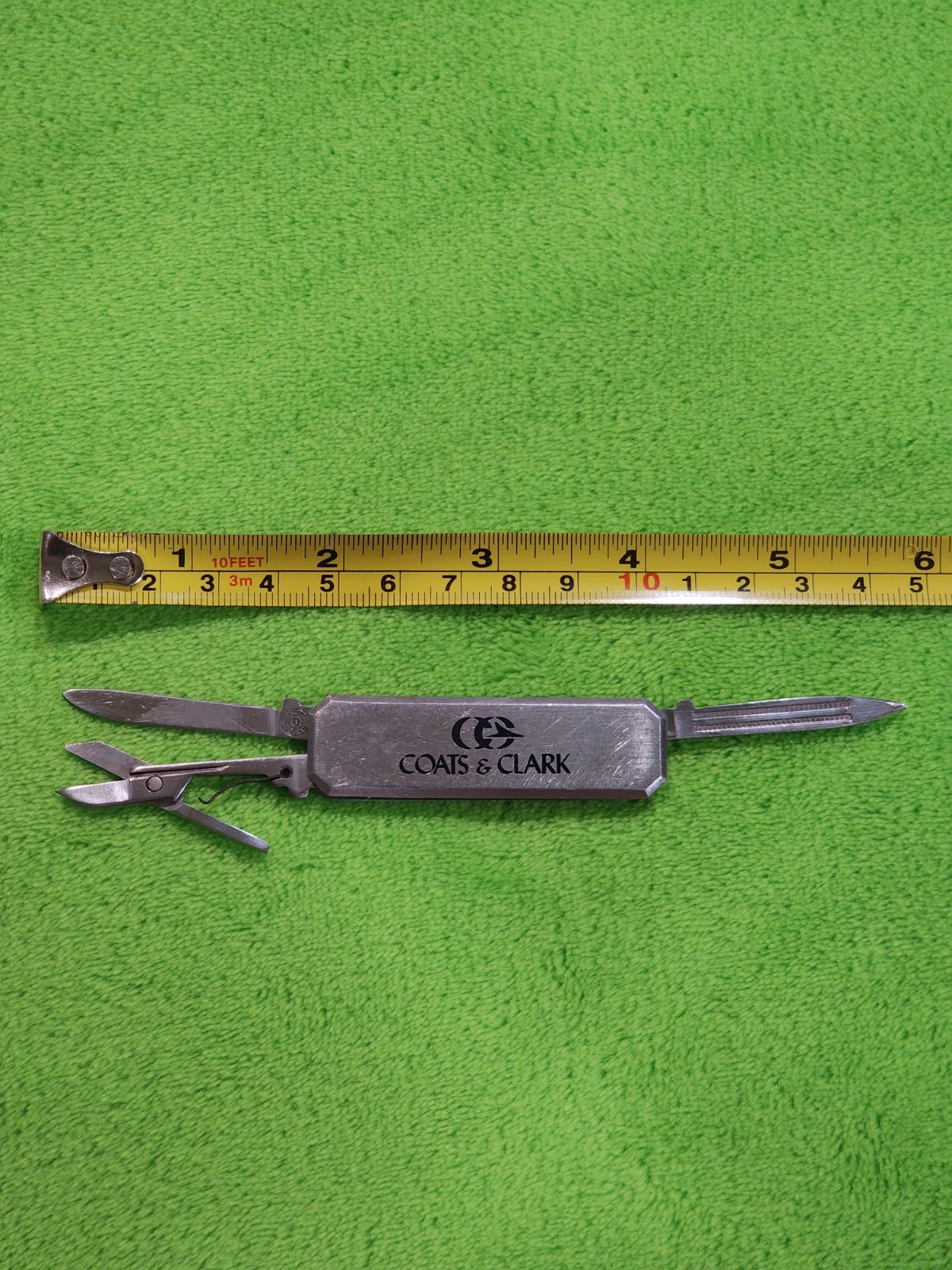 Pocketknife Multi-Tool Barlow Japan Stainless Steel Knife Scissors File