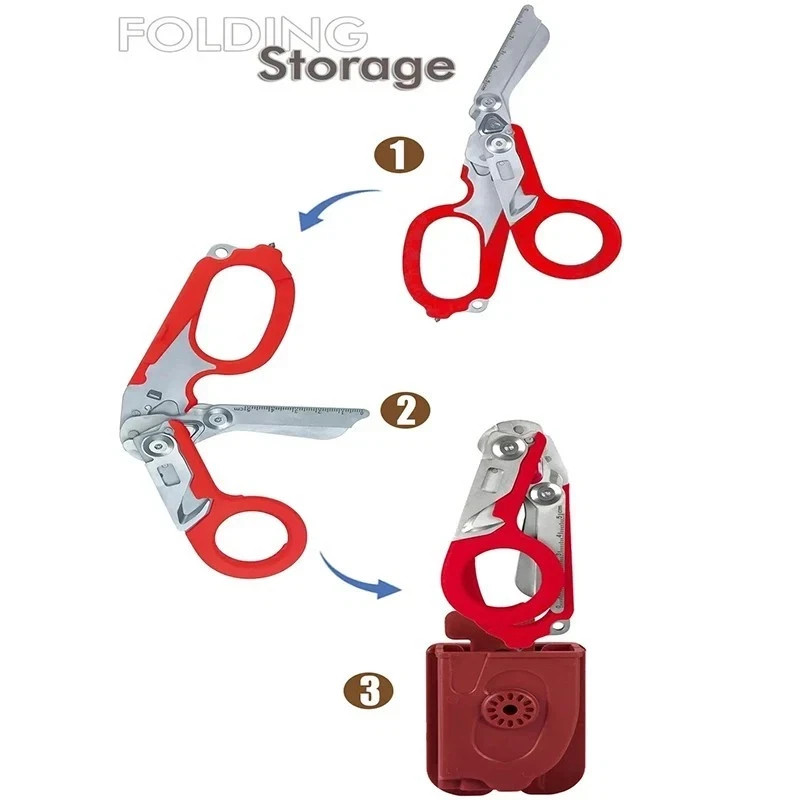 Multifunction Scissors Leatherman Raptors First Aid Expert Tactical Folding USA