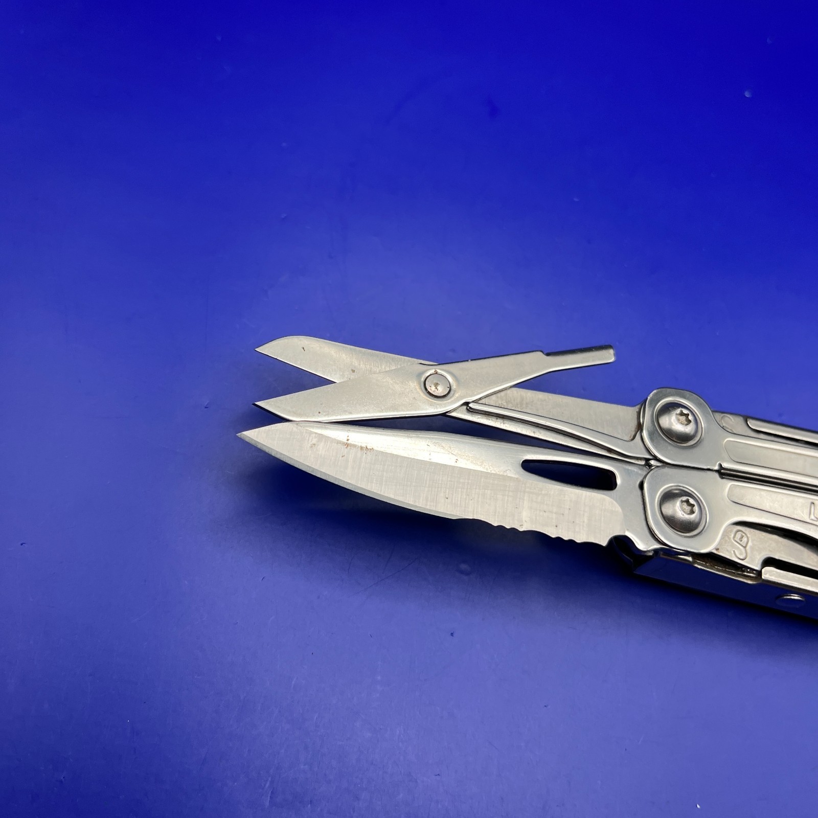 Leatherman Stainless Steel Wingman Multi Tool Scissors Knife Plier